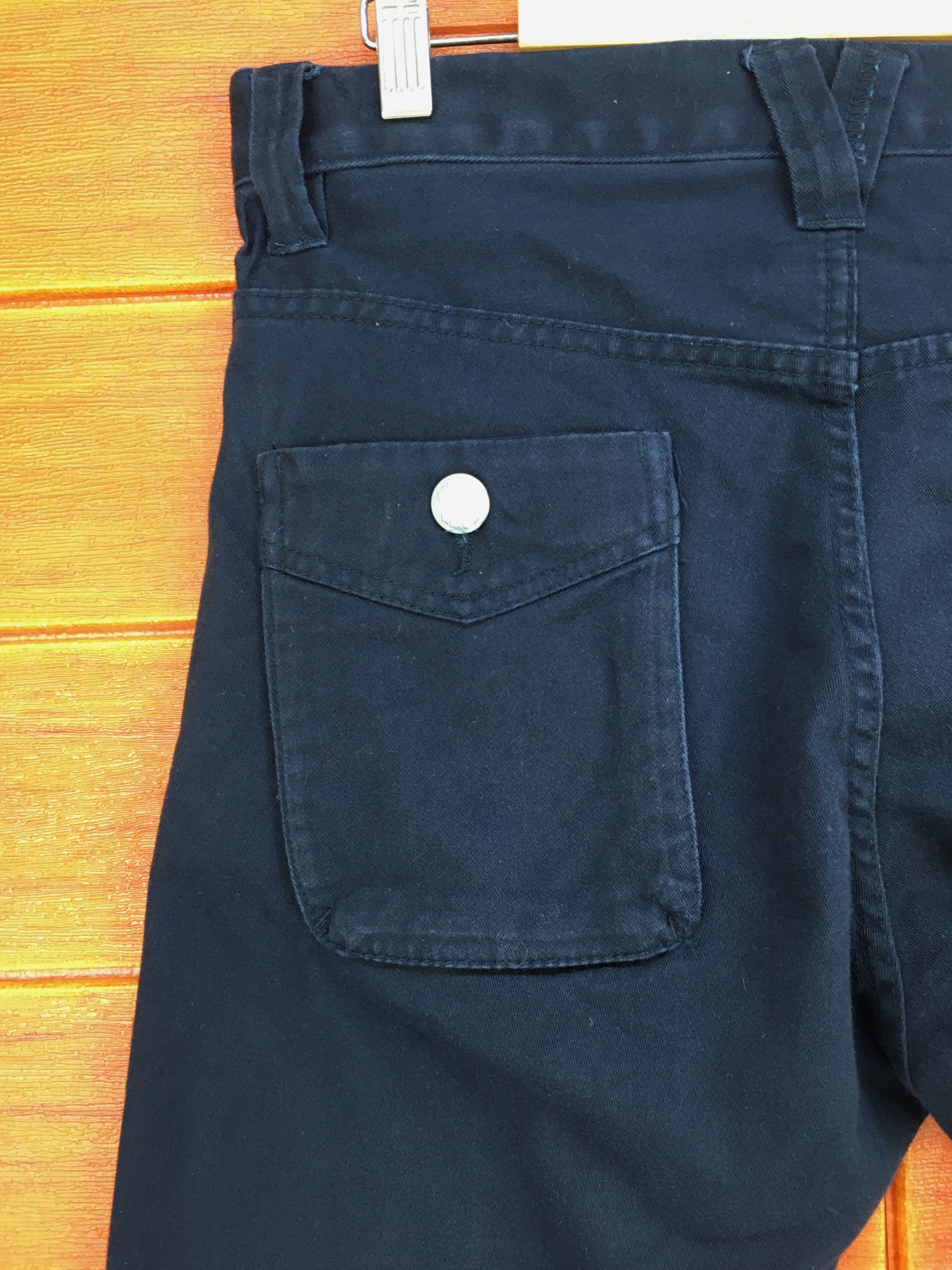 PPFM Japanese Brand PPFM Union Made Curved Denim Pants Size US 32 / EU 48 - 12 Thumbnail