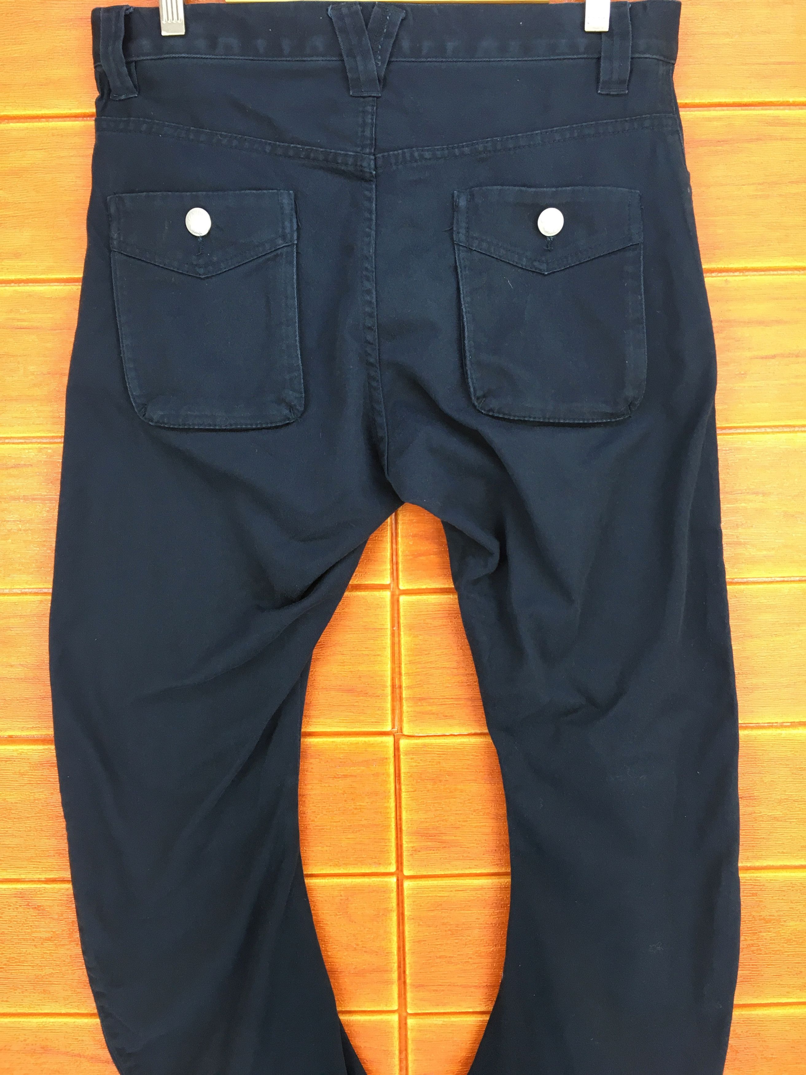 PPFM Japanese Brand PPFM Union Made Curved Denim Pants Size US 32 / EU 48 - 11 Thumbnail
