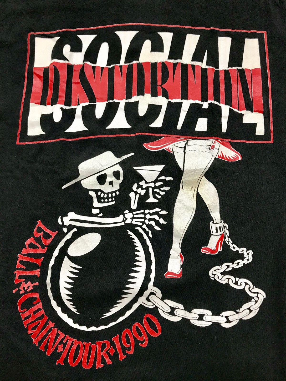 Band Tees 1990 Vintage Social Distortion T-Shirt Size US XL / EU 56 / 4 - 3 Thumbnail