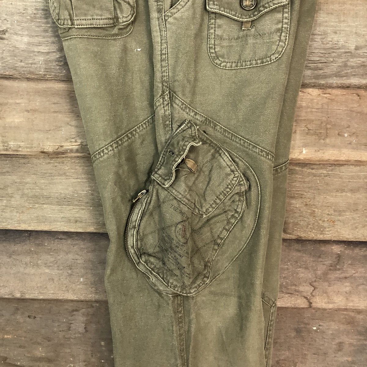 Japanese Brand RUDOLPH VELENTINO CARGO PANTS MULTIPOCKET TACTICAL #873 Size US 28 / EU 44 - 19 Thumbnail