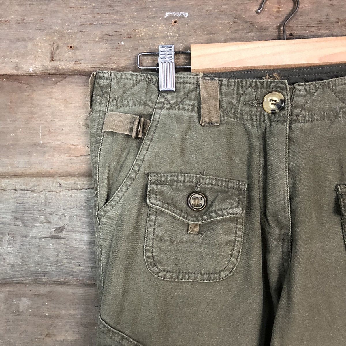 Japanese Brand RUDOLPH VELENTINO CARGO PANTS MULTIPOCKET TACTICAL #873 Size US 28 / EU 44 - 6 Thumbnail
