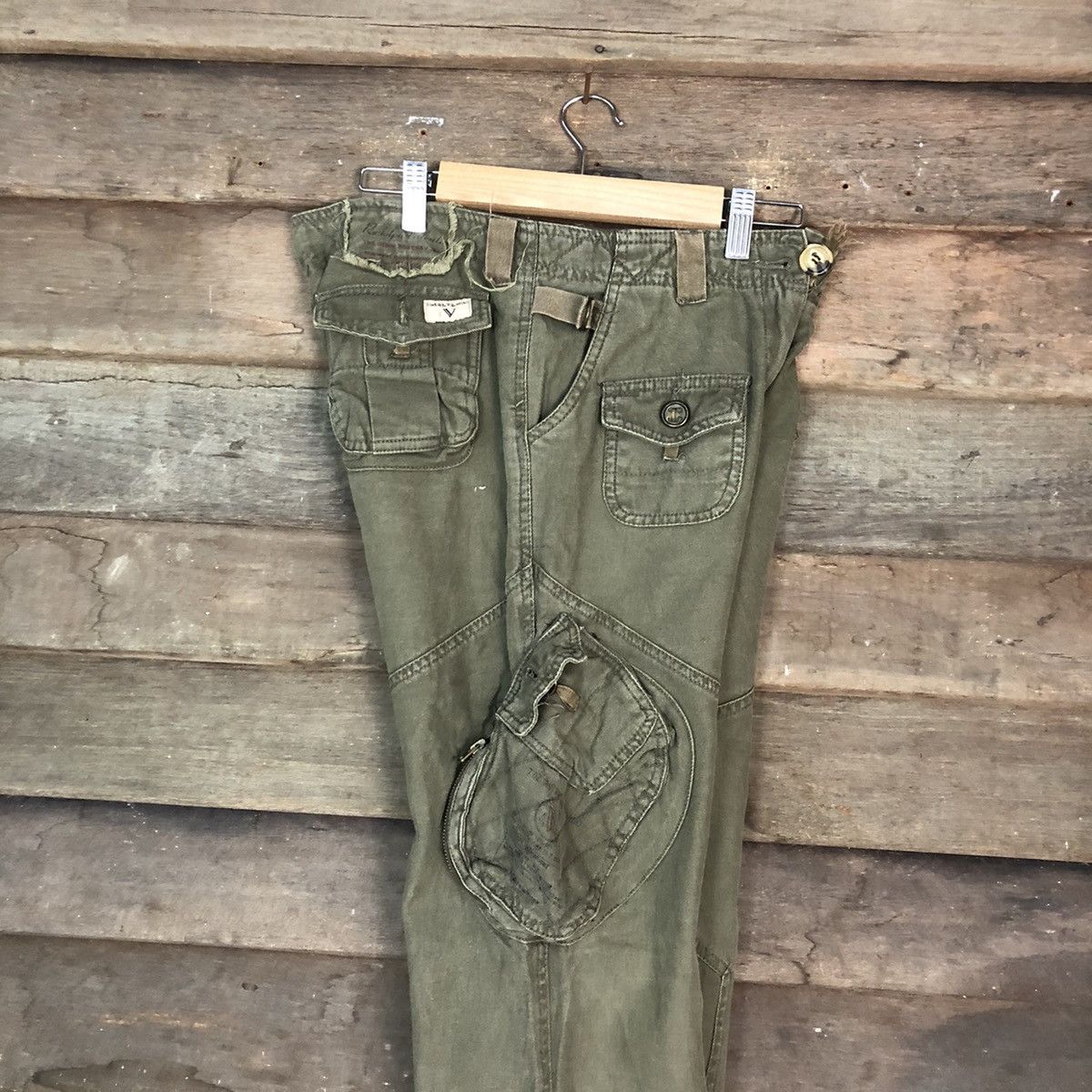 Japanese Brand RUDOLPH VELENTINO CARGO PANTS MULTIPOCKET TACTICAL #873 Size US 28 / EU 44 - 17 Thumbnail