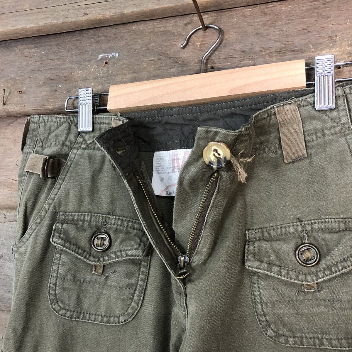 Japanese Brand RUDOLPH VELENTINO CARGO PANTS MULTIPOCKET TACTICAL #873 Size US 28 / EU 44 - 8 Thumbnail