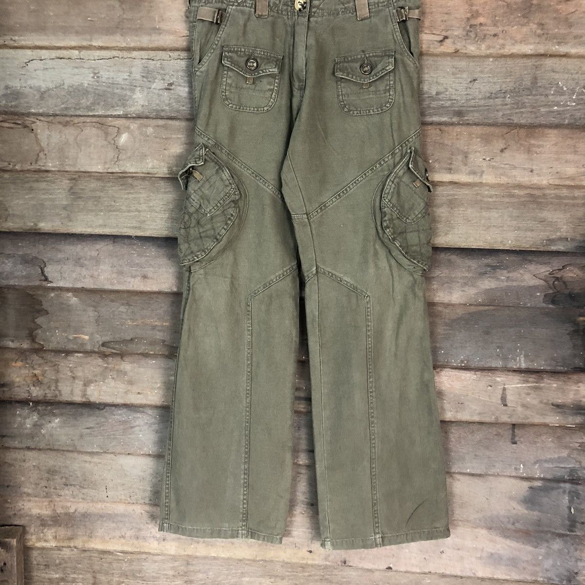 Japanese Brand RUDOLPH VELENTINO CARGO PANTS MULTIPOCKET TACTICAL #873 Size US 28 / EU 44 - 3 Thumbnail