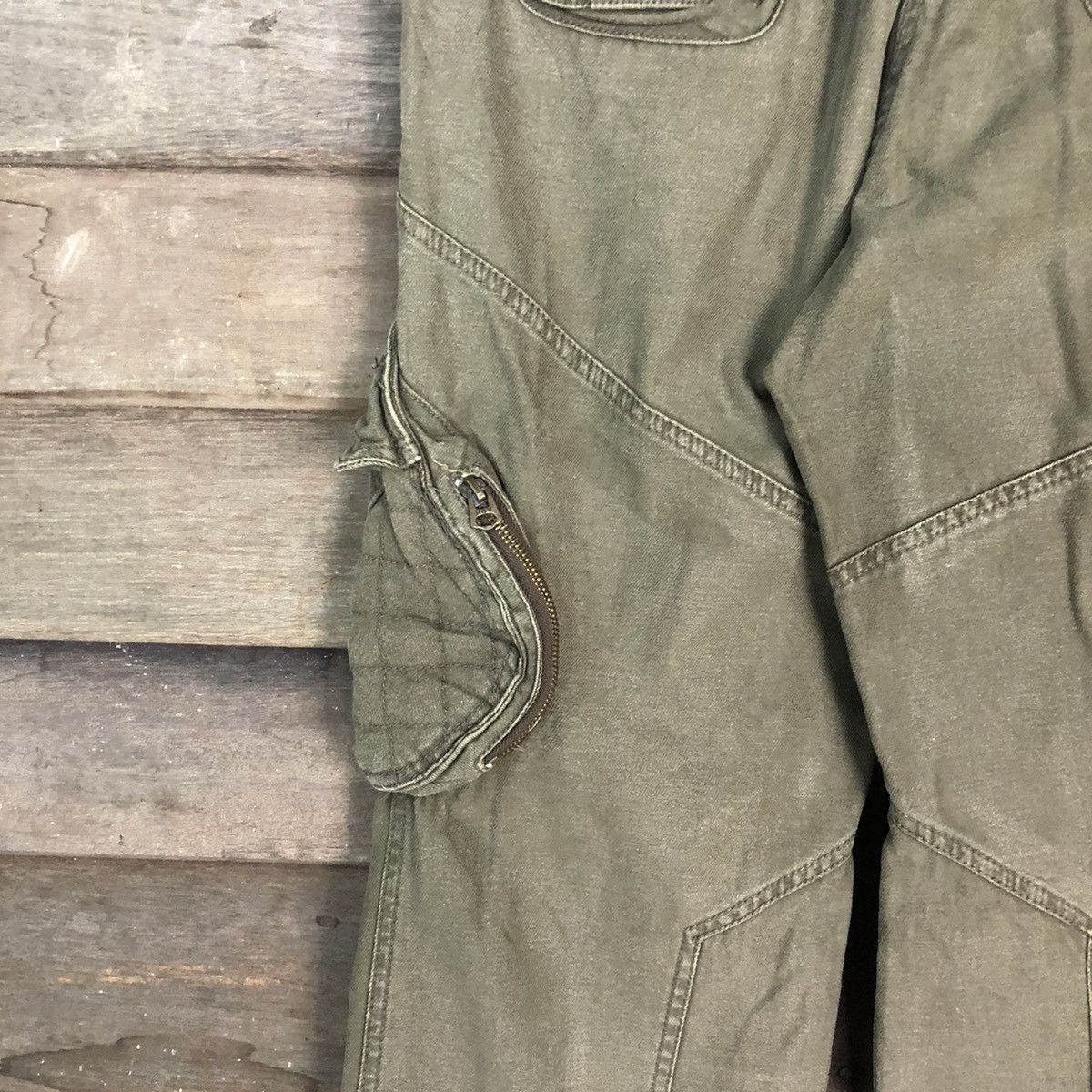 Japanese Brand RUDOLPH VELENTINO CARGO PANTS MULTIPOCKET TACTICAL #873 Size US 28 / EU 44 - 12 Thumbnail