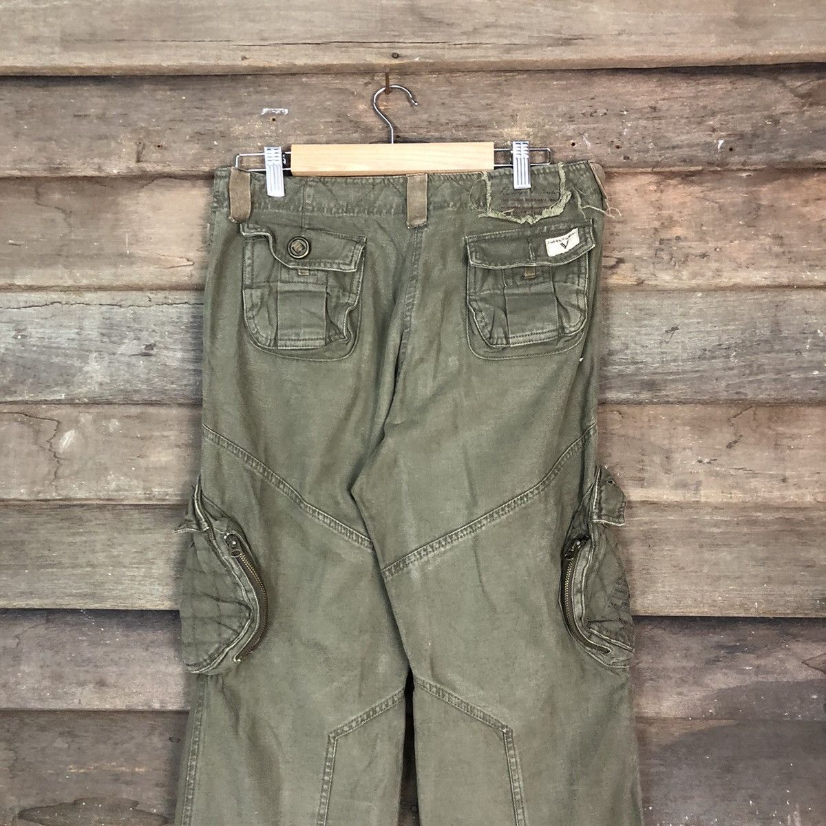 Japanese Brand RUDOLPH VELENTINO CARGO PANTS MULTIPOCKET TACTICAL #873 Size US 28 / EU 44 - 10 Thumbnail