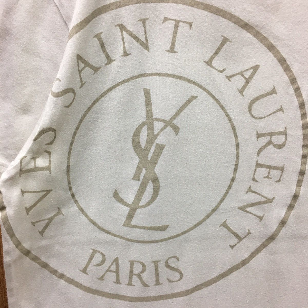 Yves Saint Laurent Vintage Yves Saint Laurent Big Logo T-Shirt Size US M / EU 48-50 / 2 - 4 Thumbnail