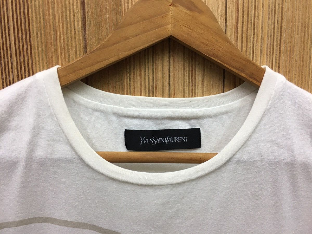 Yves Saint Laurent Vintage Yves Saint Laurent Big Logo T-Shirt Size US M / EU 48-50 / 2 - 5 Thumbnail