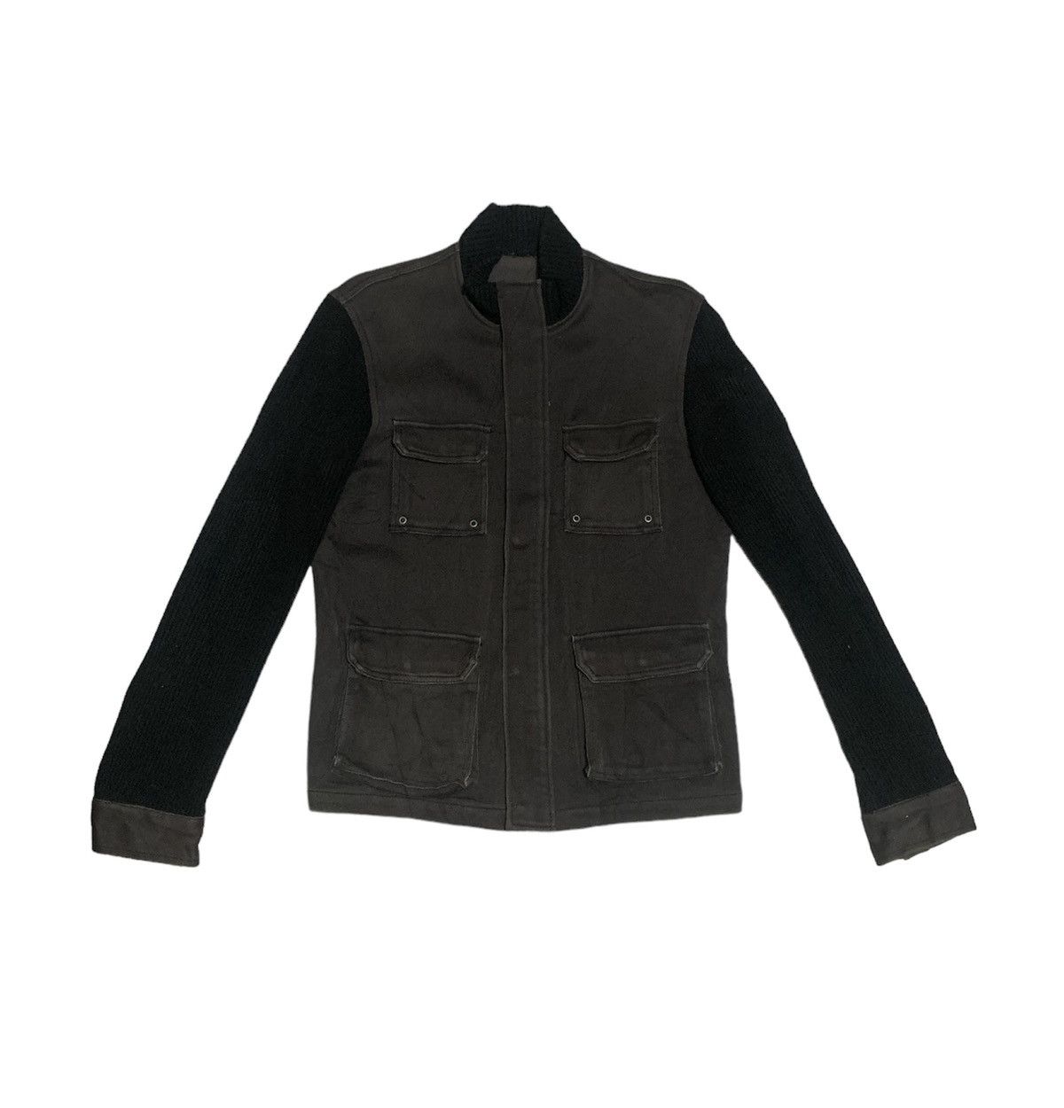 image of Archival Clothing x Takeo Kikuchi Vintage Takeo Kikuchi Jacket in Black Sun Faded (Size Medium)