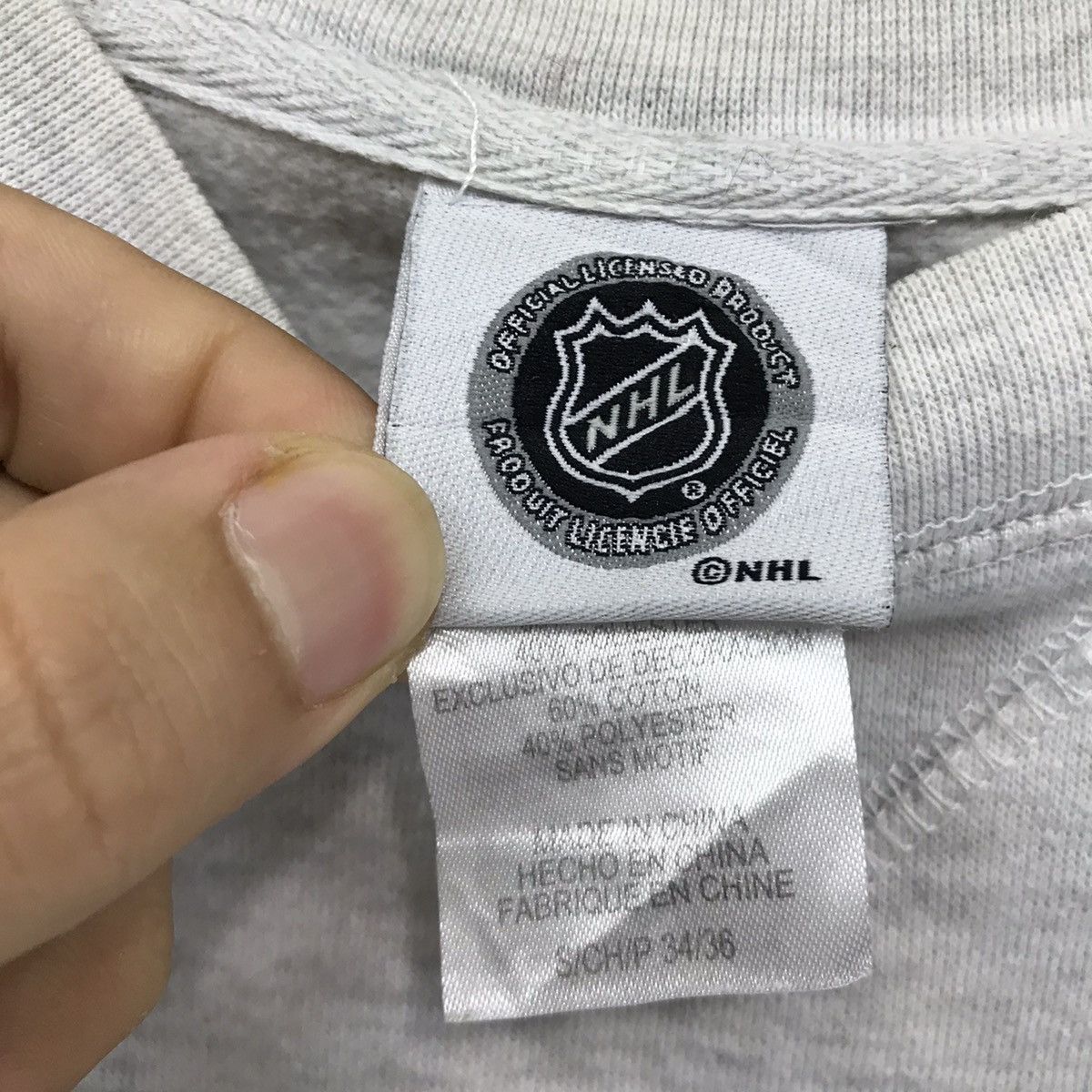 NHL × Vintage Vtg Chicago Blackhawks Sweatshirt Professional Ice Hockey Size US S / EU 44-46 / 1 - 8 Thumbnail