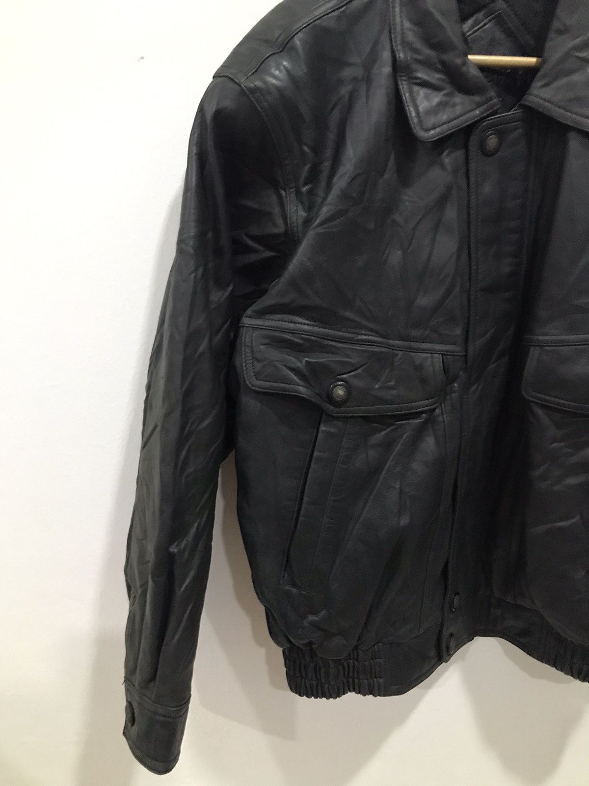 Indian Motorcycle Vintage sun faded Leather biker Jacket Indian Size US L / EU 52-54 / 3 - 10 Thumbnail