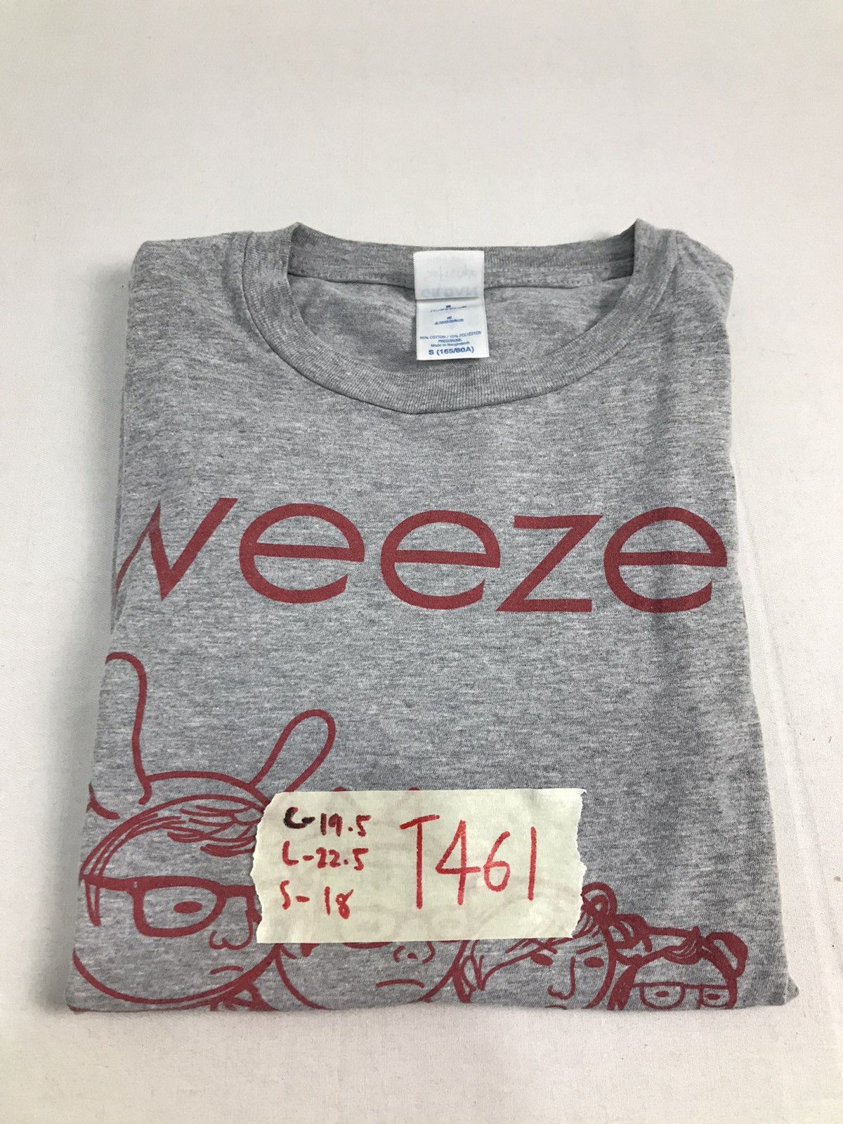 Band Tees Vintage Weezer oversize Band T Shirt Size US S / EU 44-46 / 1 - 9 Thumbnail
