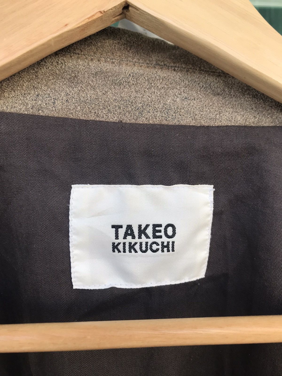 Japanese Brand RARE🔥Takeo Kikuchi Suede Leather Jacket Size US M / EU 48-50 / 2 - 22 Thumbnail