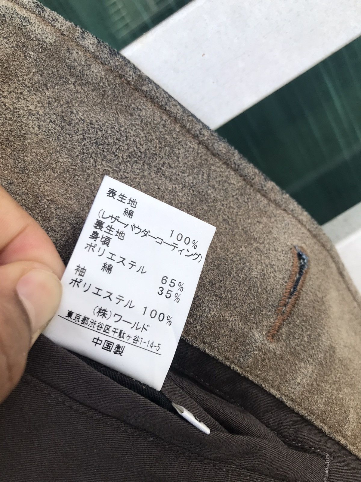 Japanese Brand RARE🔥Takeo Kikuchi Suede Leather Jacket Size US M / EU 48-50 / 2 - 24 Thumbnail