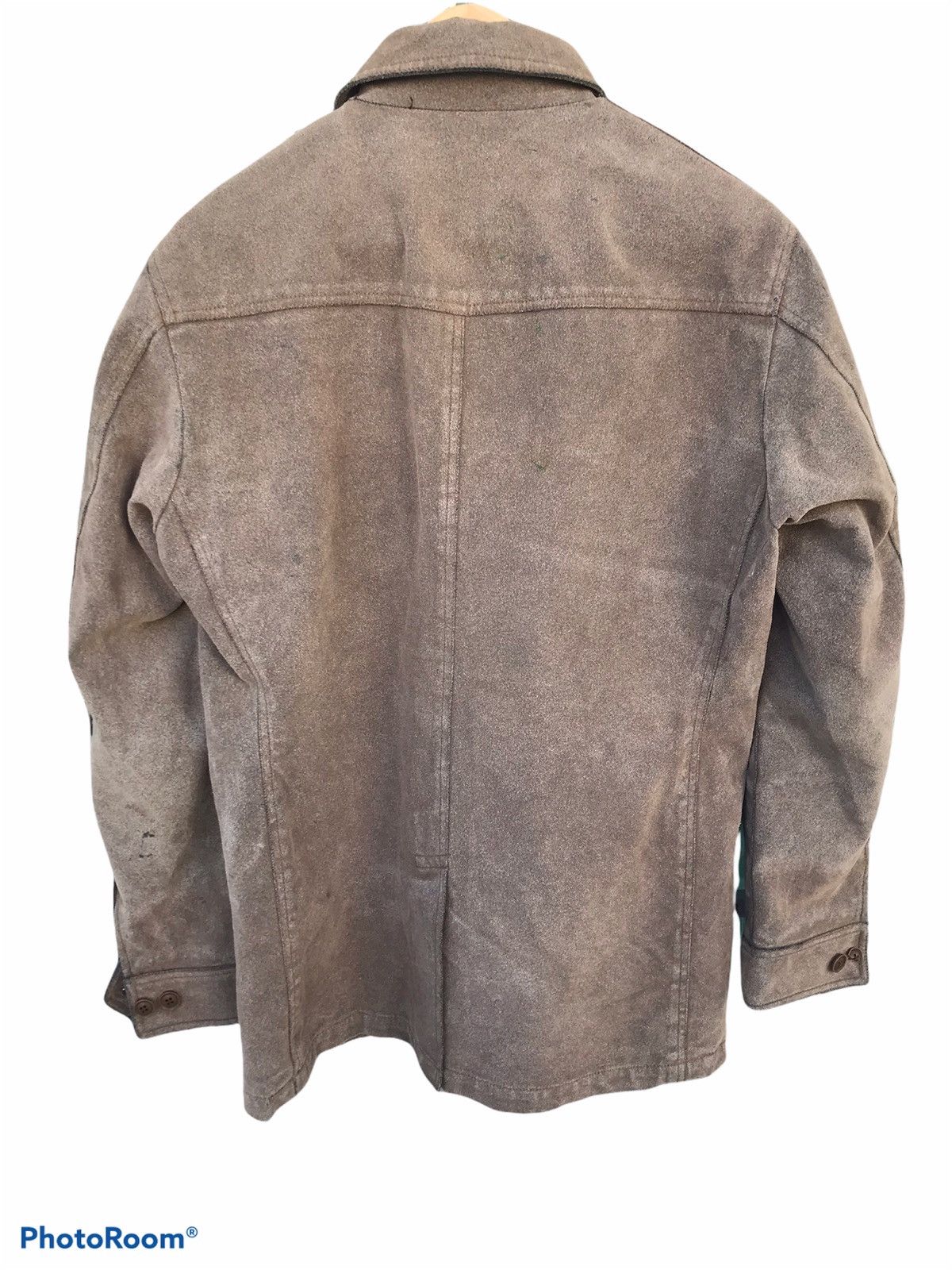 Japanese Brand RARE🔥Takeo Kikuchi Suede Leather Jacket Size US M / EU 48-50 / 2 - 2 Thumbnail