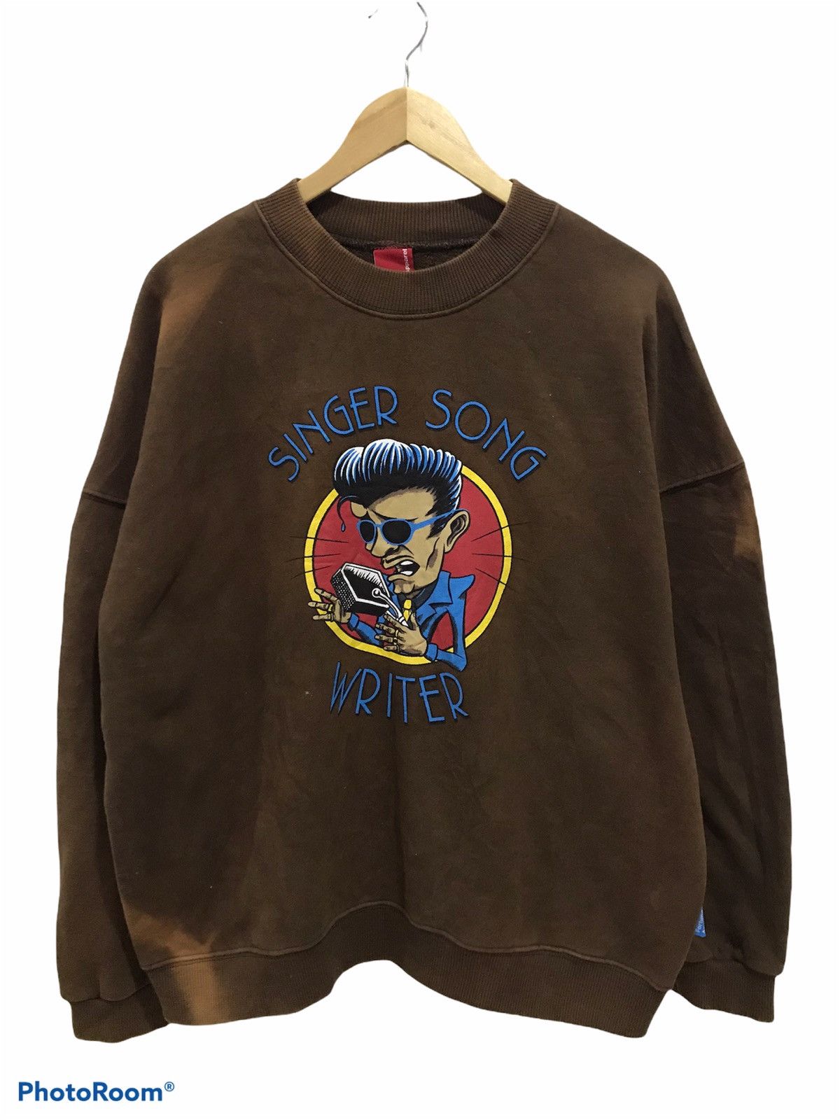 Band Tees Singer Song writer baggysweatshirt Elvis inspired Size US L / EU 52-54 / 3 - 1 Thumbnail