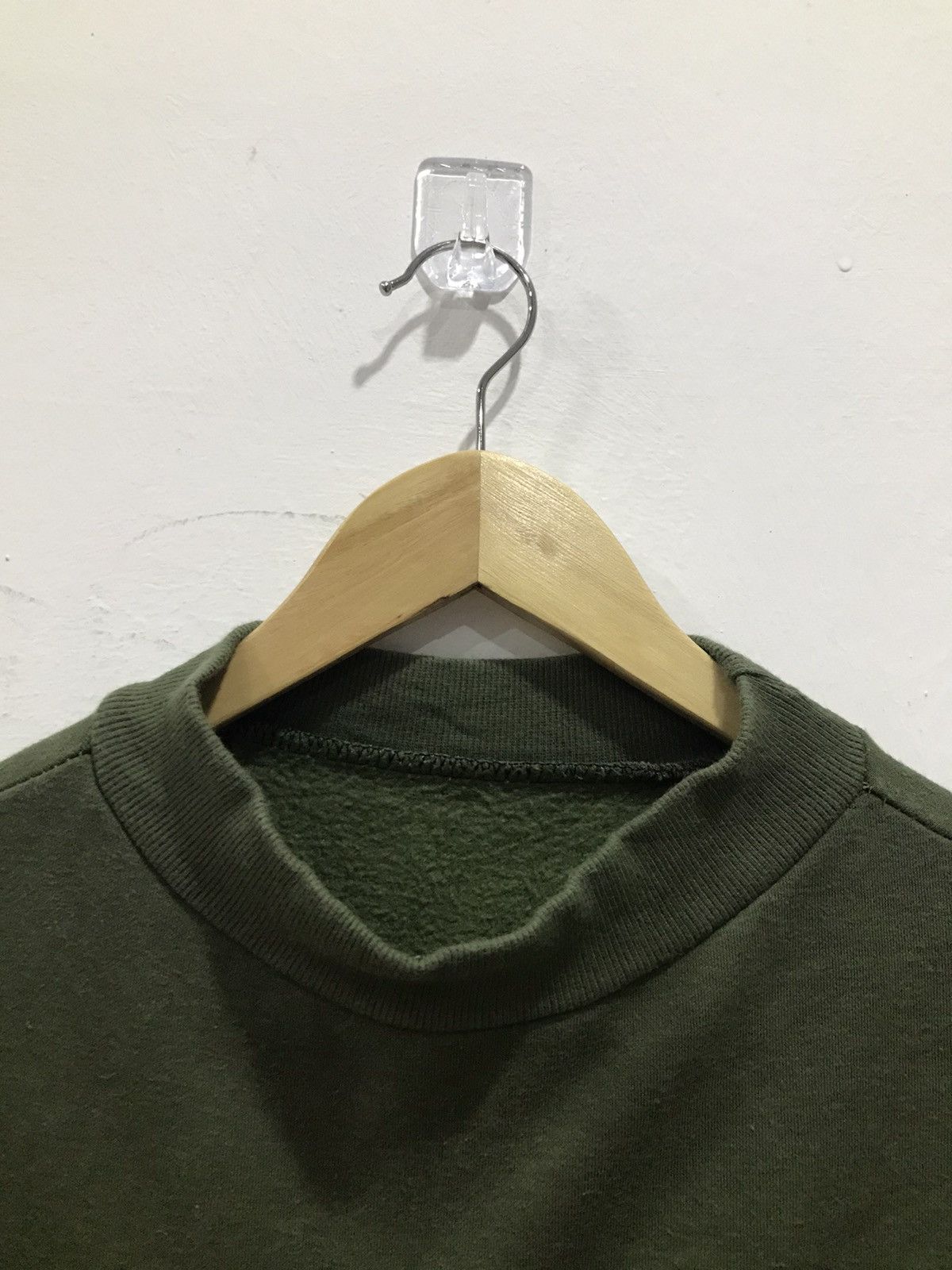 Japanese Brand Olive green baggy sweatshirt by Natural Size US XL / EU 56 / 4 - 11 Thumbnail