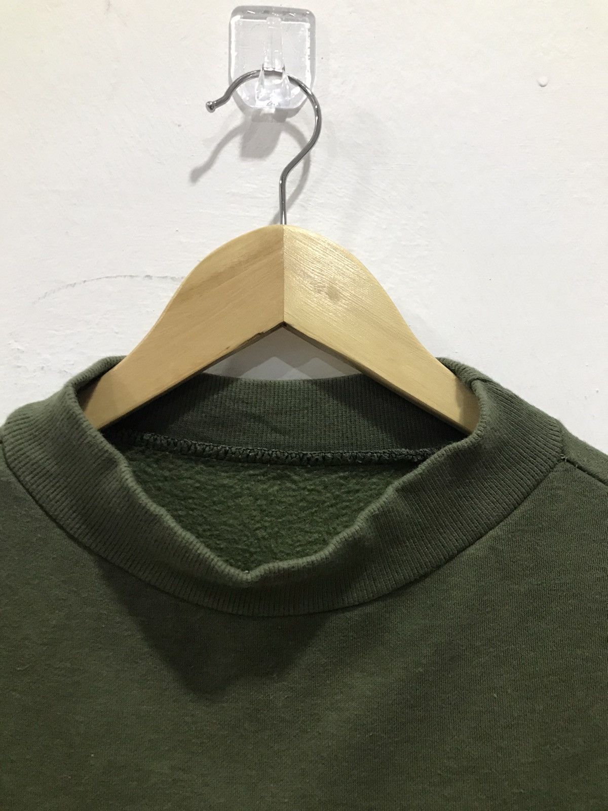 Japanese Brand Olive green baggy sweatshirt by Natural Size US XL / EU 56 / 4 - 12 Thumbnail