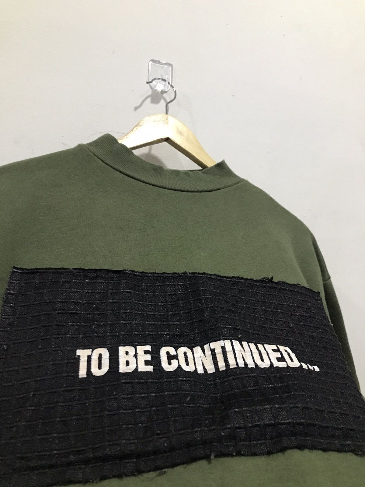 Japanese Brand Olive green baggy sweatshirt by Natural Size US XL / EU 56 / 4 - 5 Thumbnail