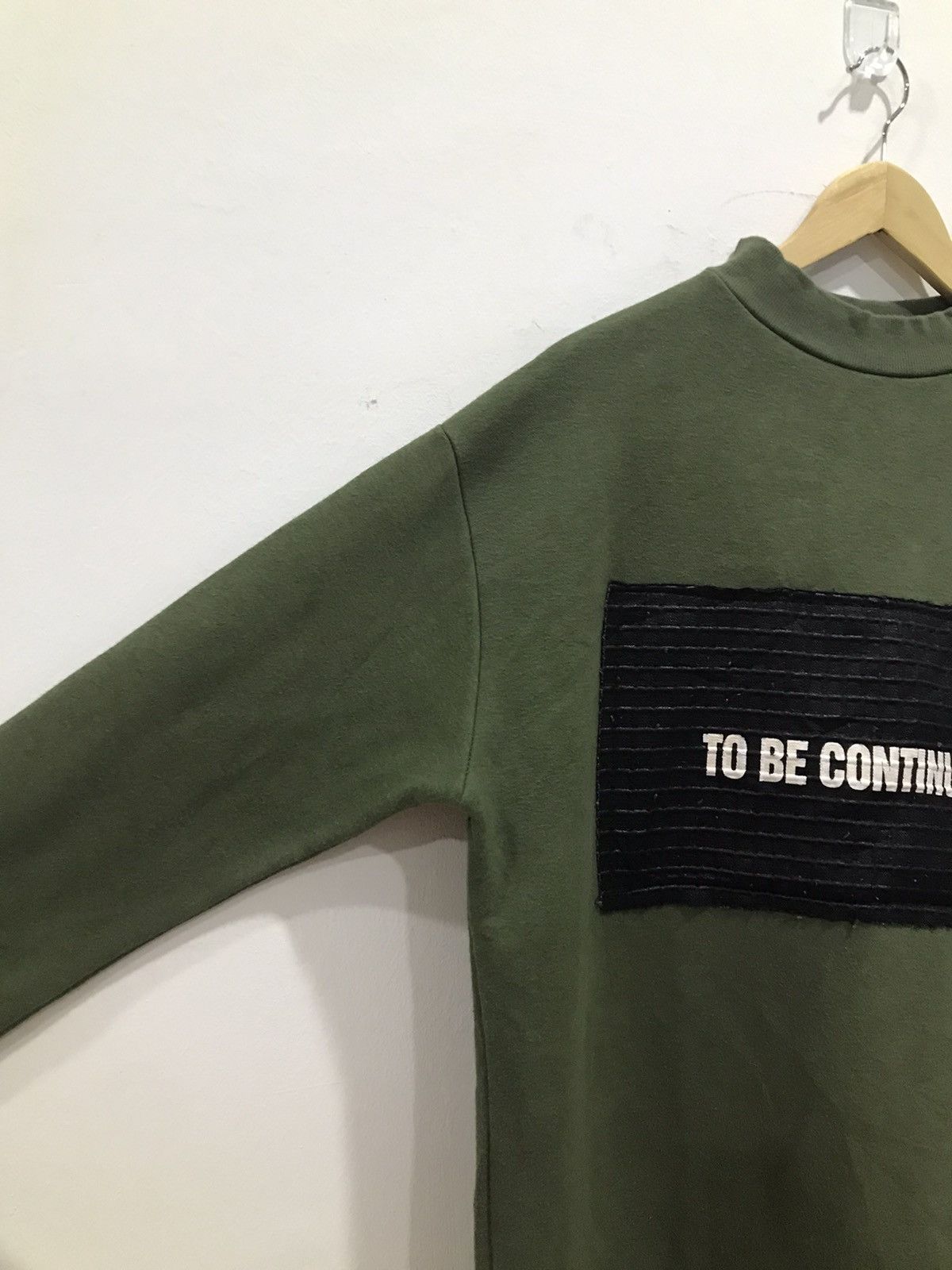 Japanese Brand Olive green baggy sweatshirt by Natural Size US XL / EU 56 / 4 - 9 Thumbnail