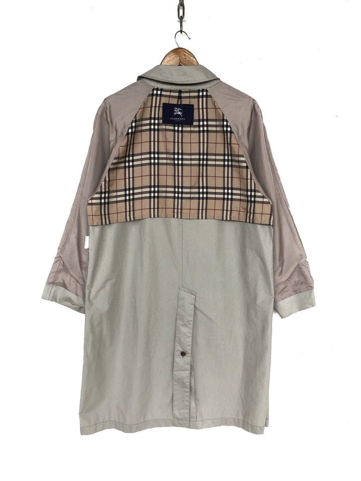 Burberry OG Burberry Nova Check Runway Oversize Trench Coat Size US L / EU 52-54 / 3 - 2 Thumbnail