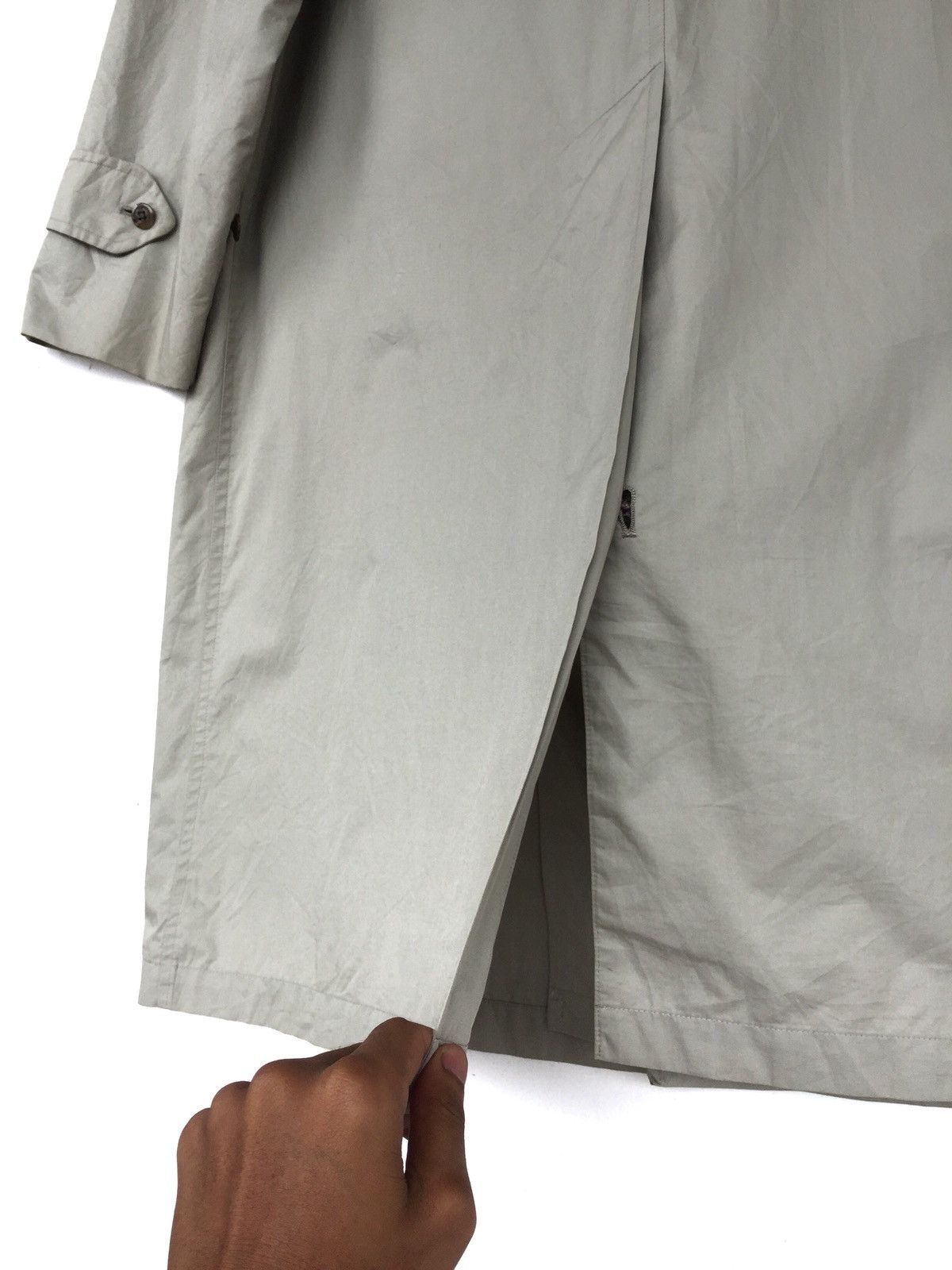 Burberry OG Burberry Nova Check Runway Oversize Trench Coat Size US L / EU 52-54 / 3 - 11 Thumbnail