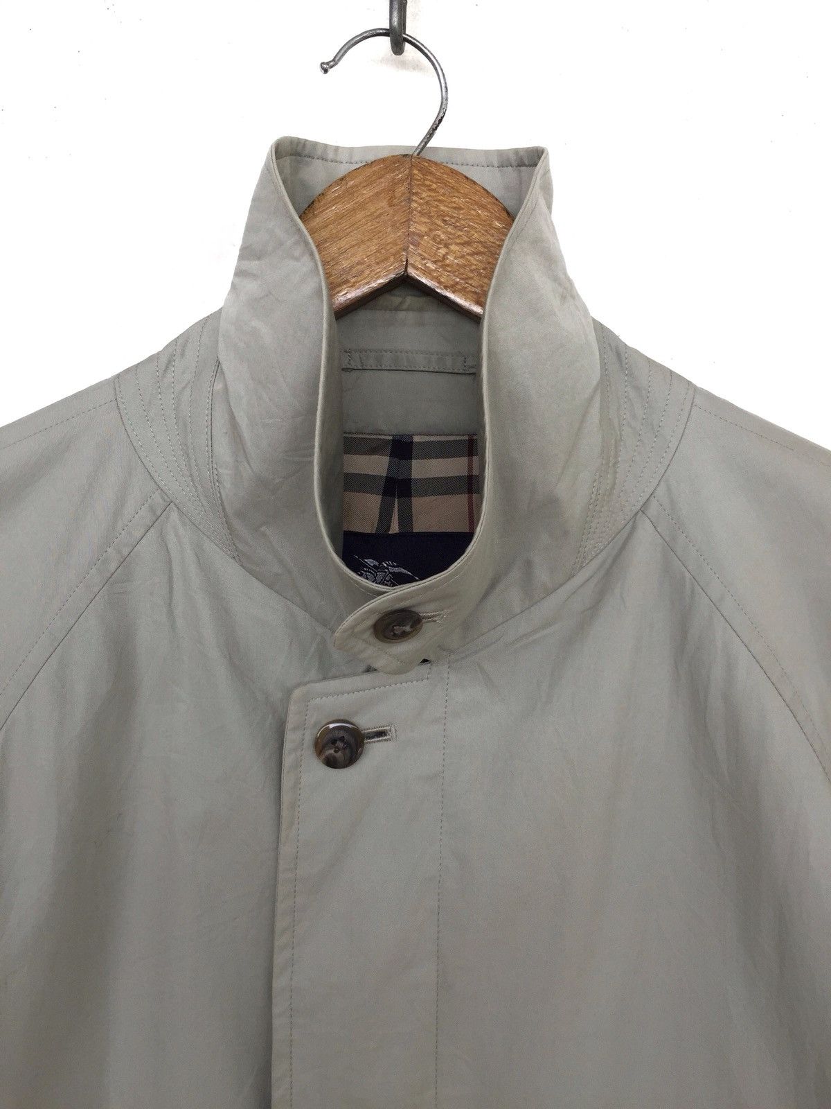 Burberry OG Burberry Nova Check Runway Oversize Trench Coat Size US L / EU 52-54 / 3 - 8 Thumbnail