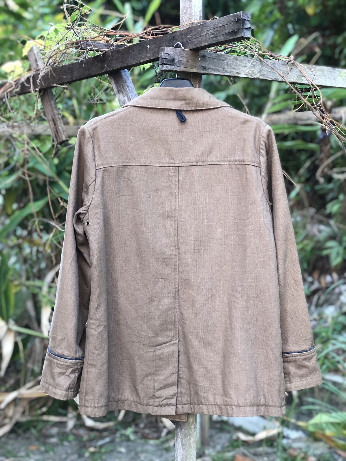 Japanese Brand Vintage 80's Peacoat Duck Canvas Jacket by |a:r| Size US S / EU 44-46 / 1 - 4 Thumbnail