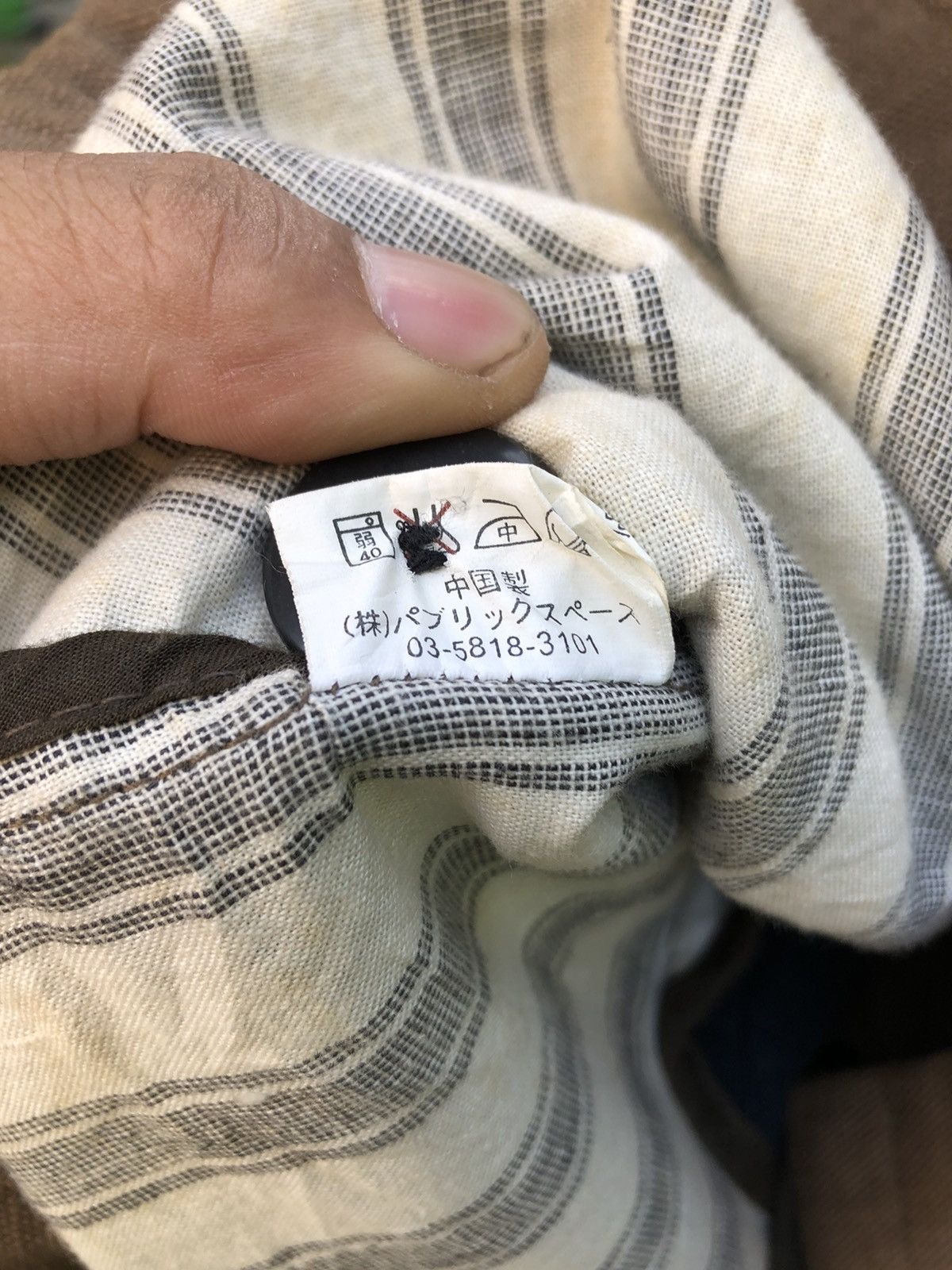 Japanese Brand Vintage 80's Peacoat Duck Canvas Jacket by |a:r| Size US S / EU 44-46 / 1 - 13 Thumbnail
