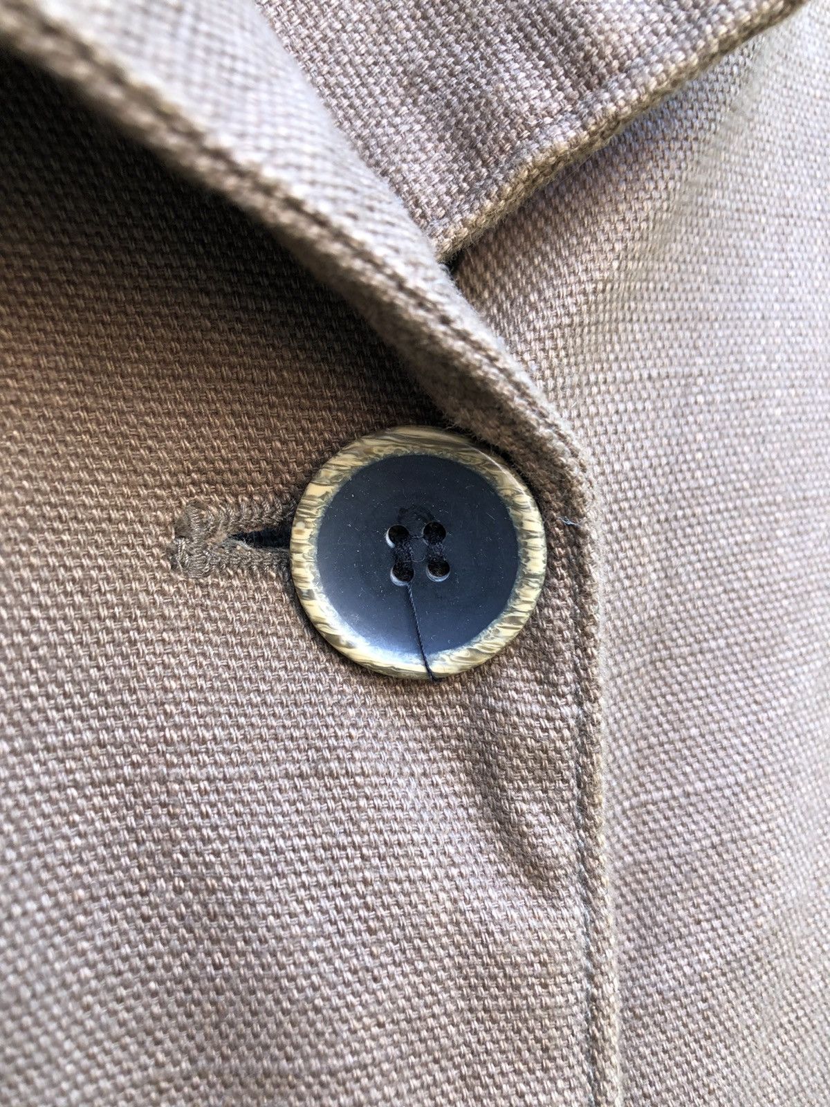 Japanese Brand Vintage 80's Peacoat Duck Canvas Jacket by |a:r| Size US S / EU 44-46 / 1 - 7 Thumbnail