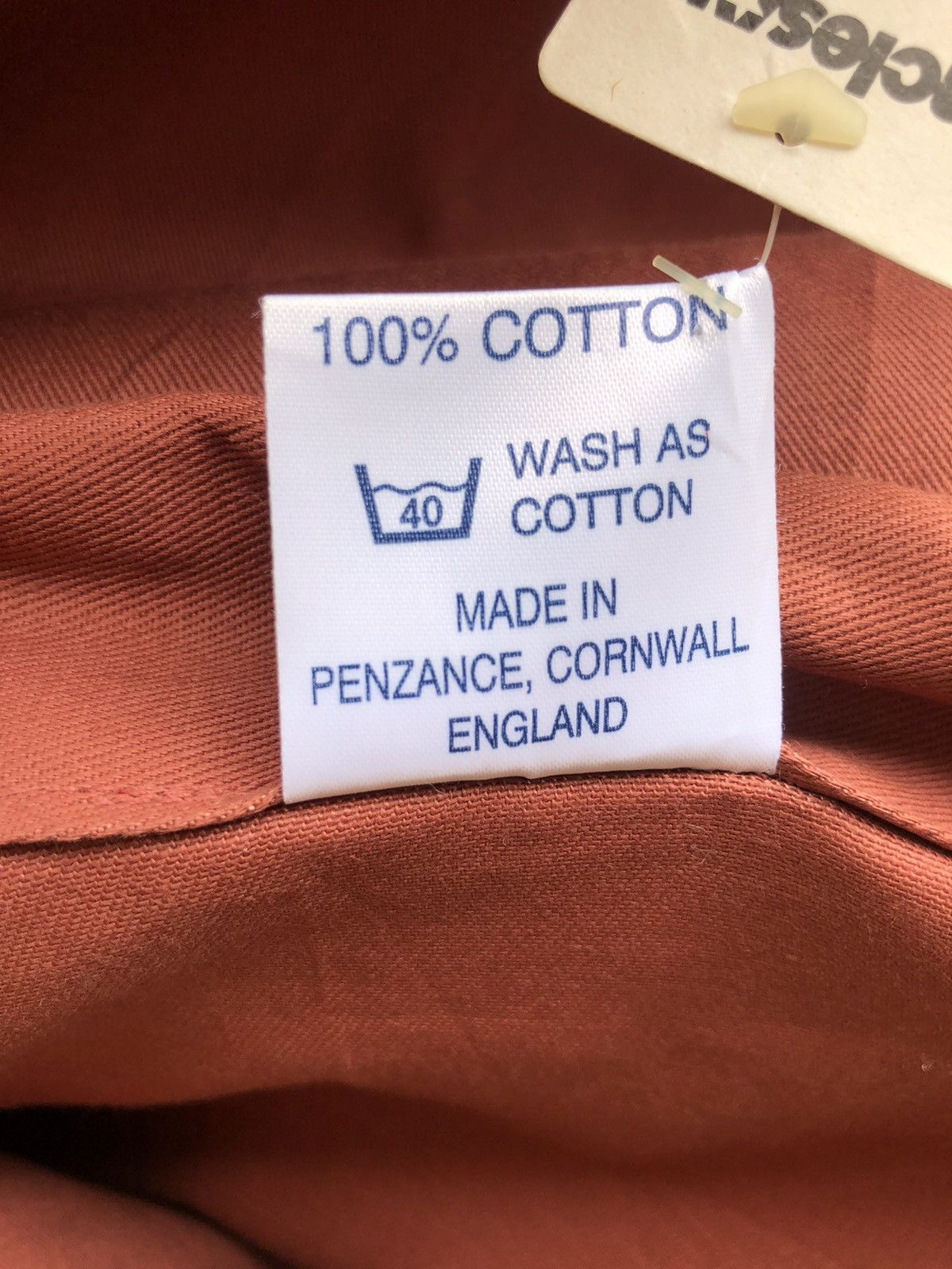 Garment Reproduction of Workers 90s The Smock Shop 🇬🇧 Made Britpop Pullover Shirt Size US M / EU 48-50 / 2 - 8 Thumbnail