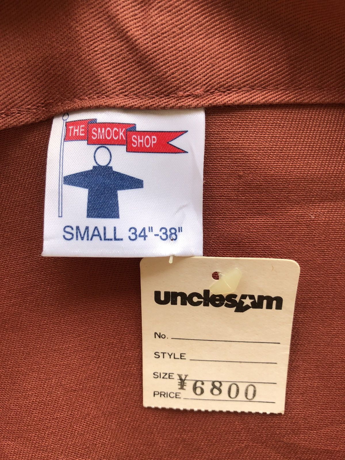 Garment Reproduction of Workers 90s The Smock Shop 🇬🇧 Made Britpop Pullover Shirt Size US M / EU 48-50 / 2 - 7 Thumbnail