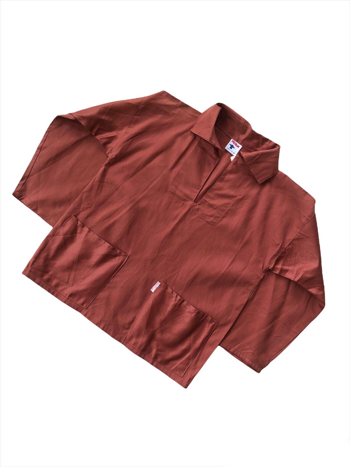 Garment Reproduction of Workers 90s The Smock Shop 🇬🇧 Made Britpop Pullover Shirt Size US M / EU 48-50 / 2 - 1 Thumbnail