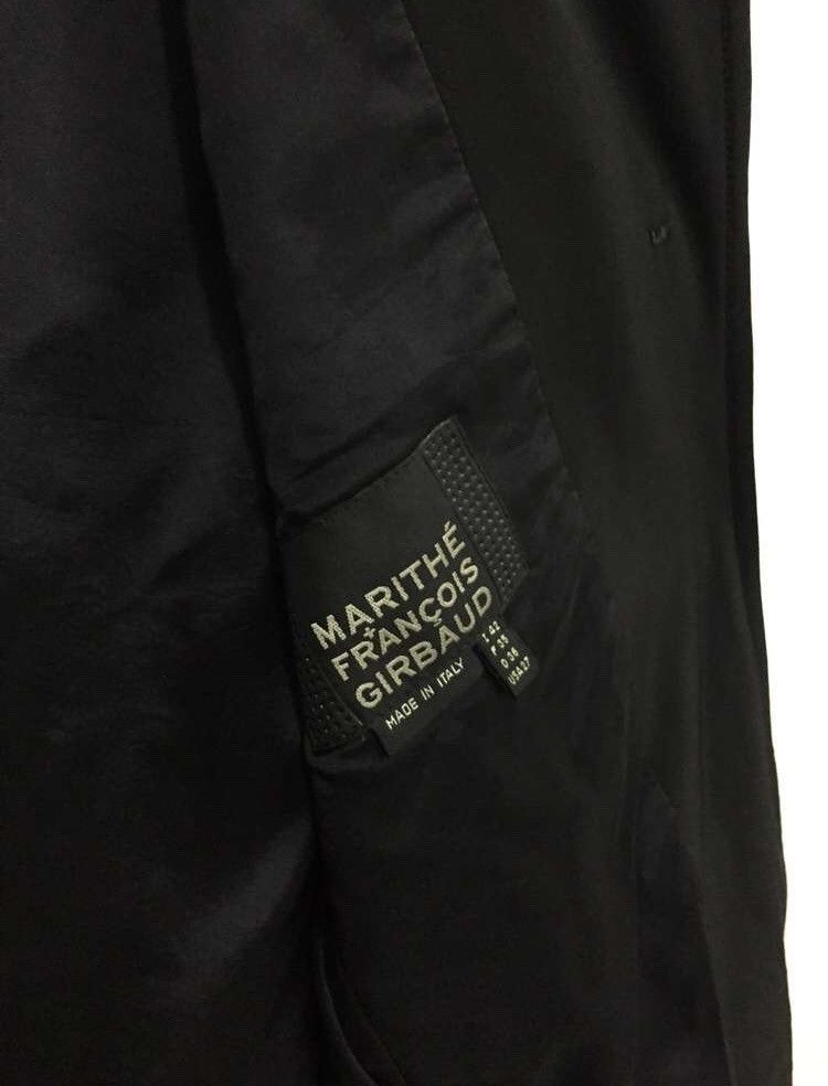 Marithe + Francois Girbaud OG MFG Black Plain Button Jacket Size US S / EU 44-46 / 1 - 4 Thumbnail