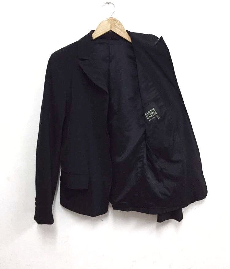 Marithe + Francois Girbaud OG MFG Black Plain Button Jacket Size US S / EU 44-46 / 1 - 1 Thumbnail