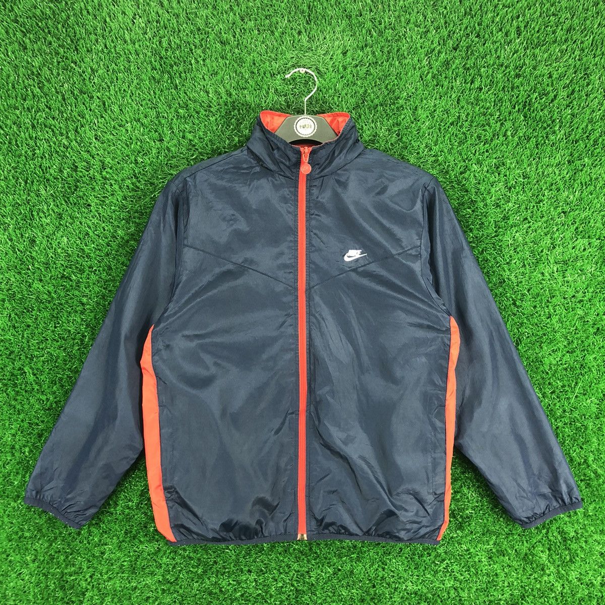 Nike Nike Big Swoosh Nylon Zipper Jacket Size US S / EU 44-46 / 1 - 4 Thumbnail