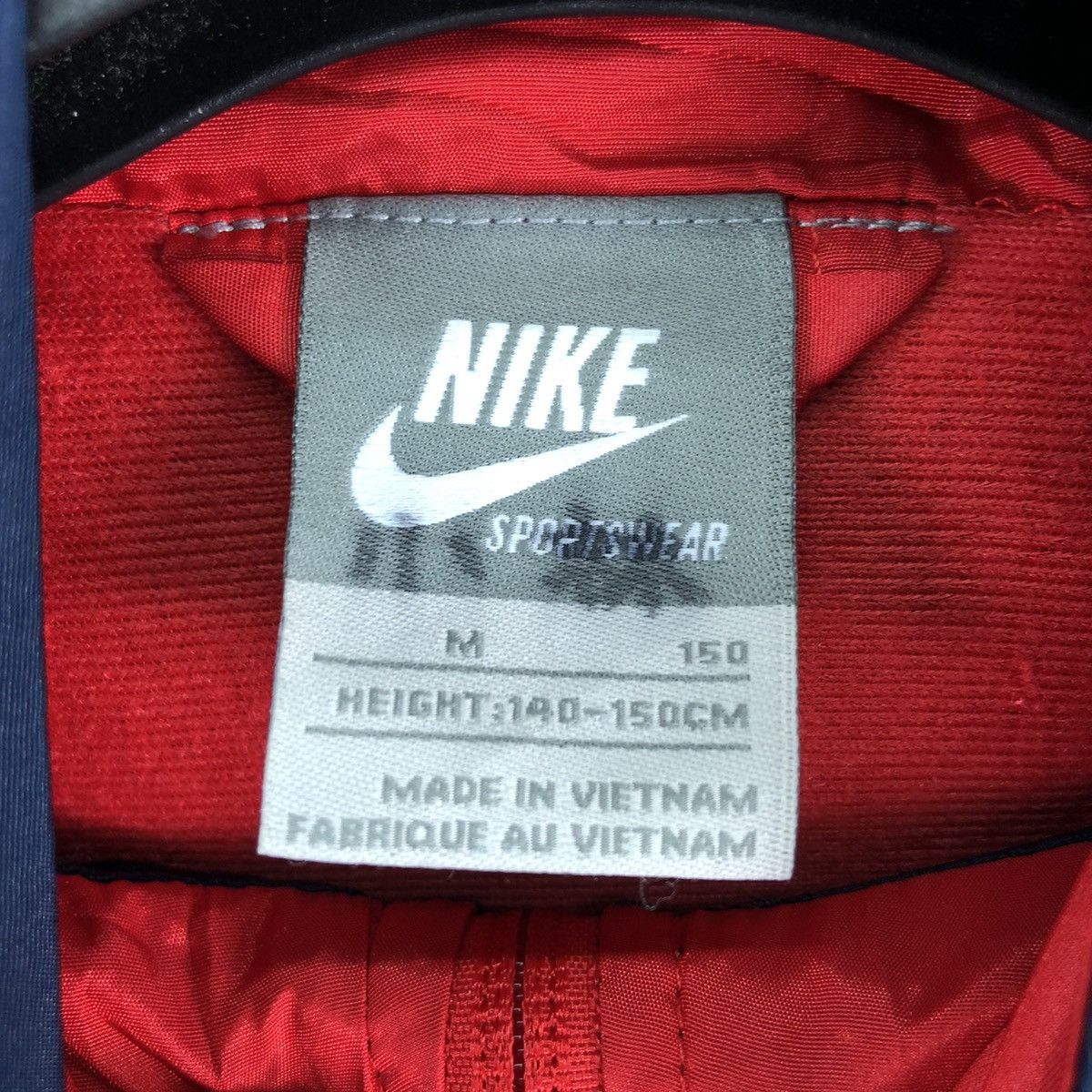 Nike Nike Big Swoosh Nylon Zipper Jacket Size US S / EU 44-46 / 1 - 11 Thumbnail