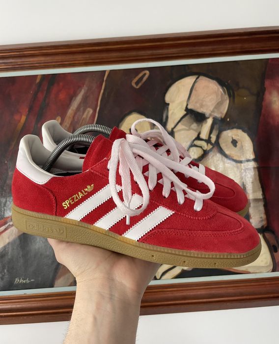 Adidas Adidas Spezial Red 2016 Low Sneakers Hype Casual Suede Rare ...