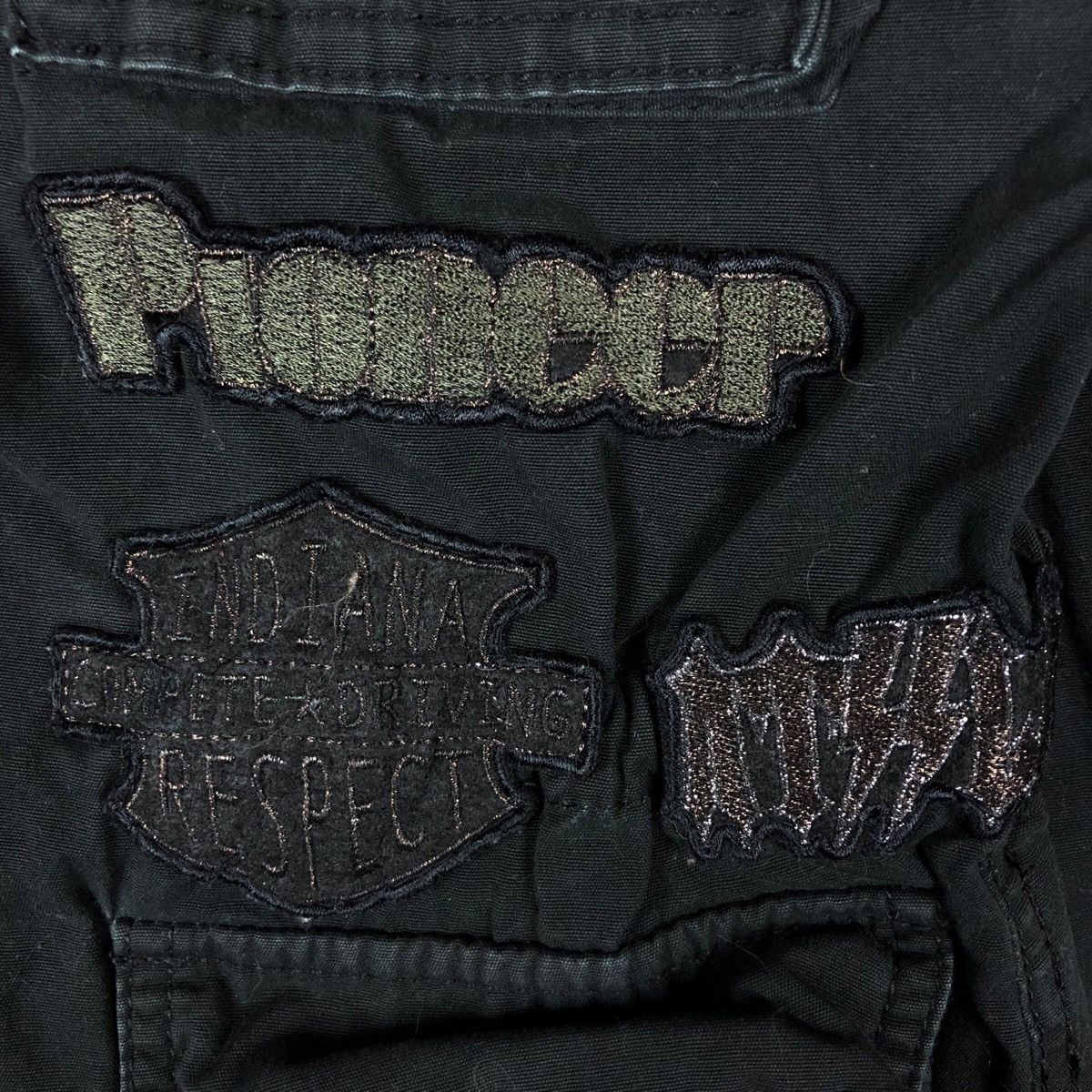 Japanese Brand Vence Patch Jacket Black Multipocket Size US M / EU 48-50 / 2 - 7 Thumbnail