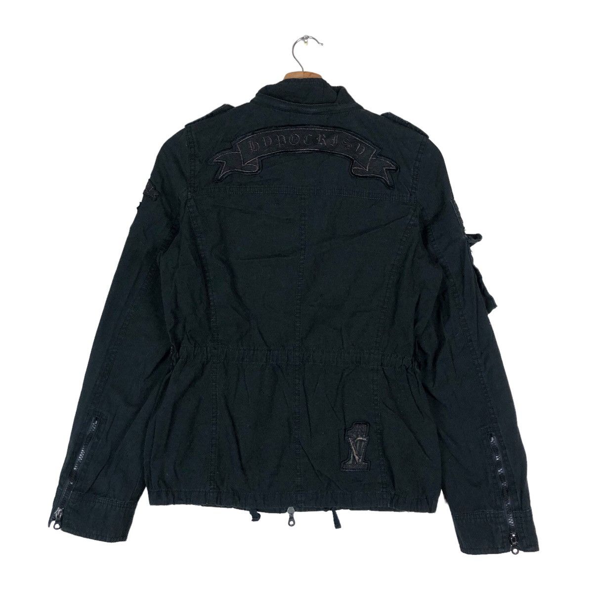 Japanese Brand Vence Patch Jacket Black Multipocket Size US M / EU 48-50 / 2 - 15 Thumbnail