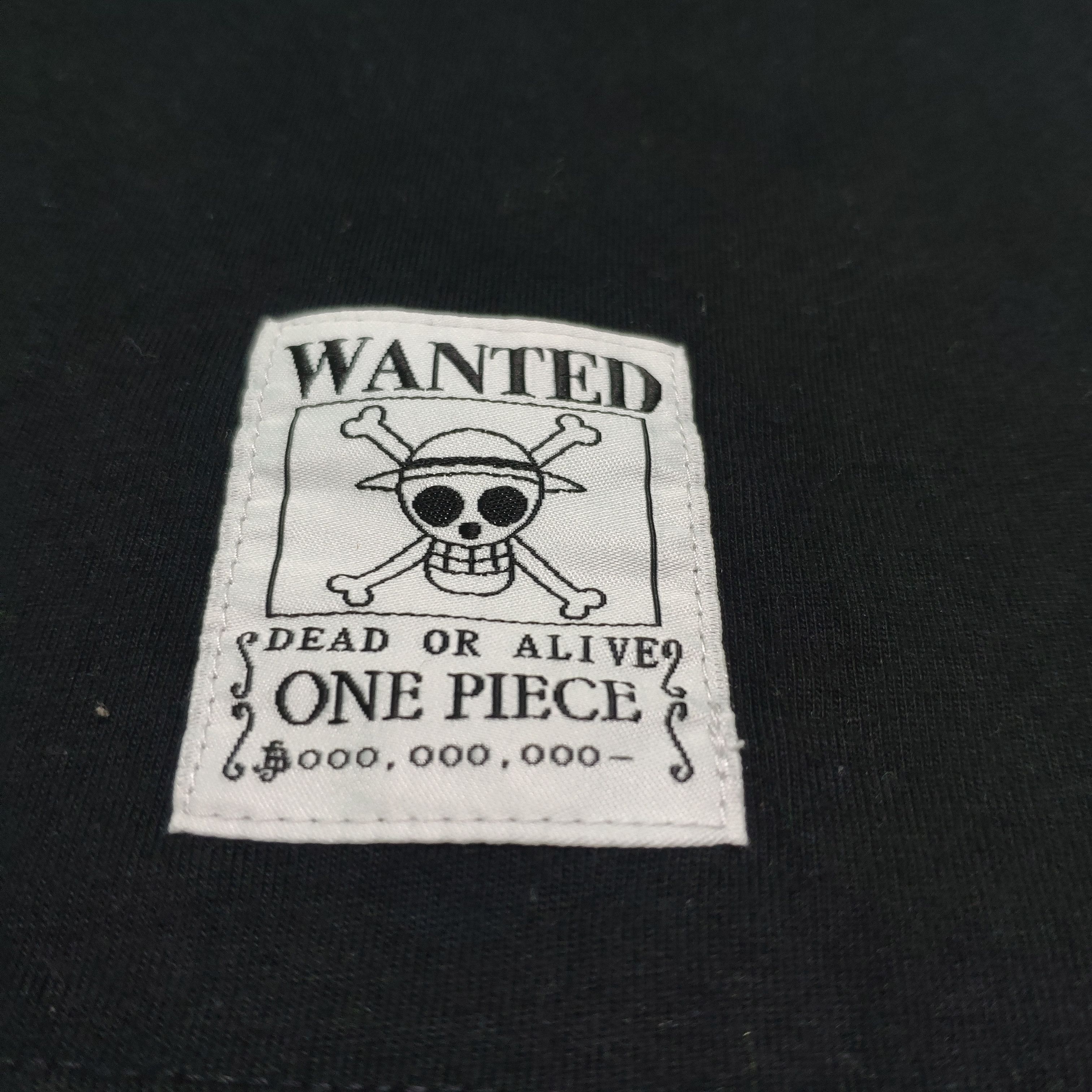 Anime × Japanese Brand × One Piece Steal 💥 One Piece T Shirt Dead Or Alive Black Tee Size US S / EU 44-46 / 1 - 3 Thumbnail