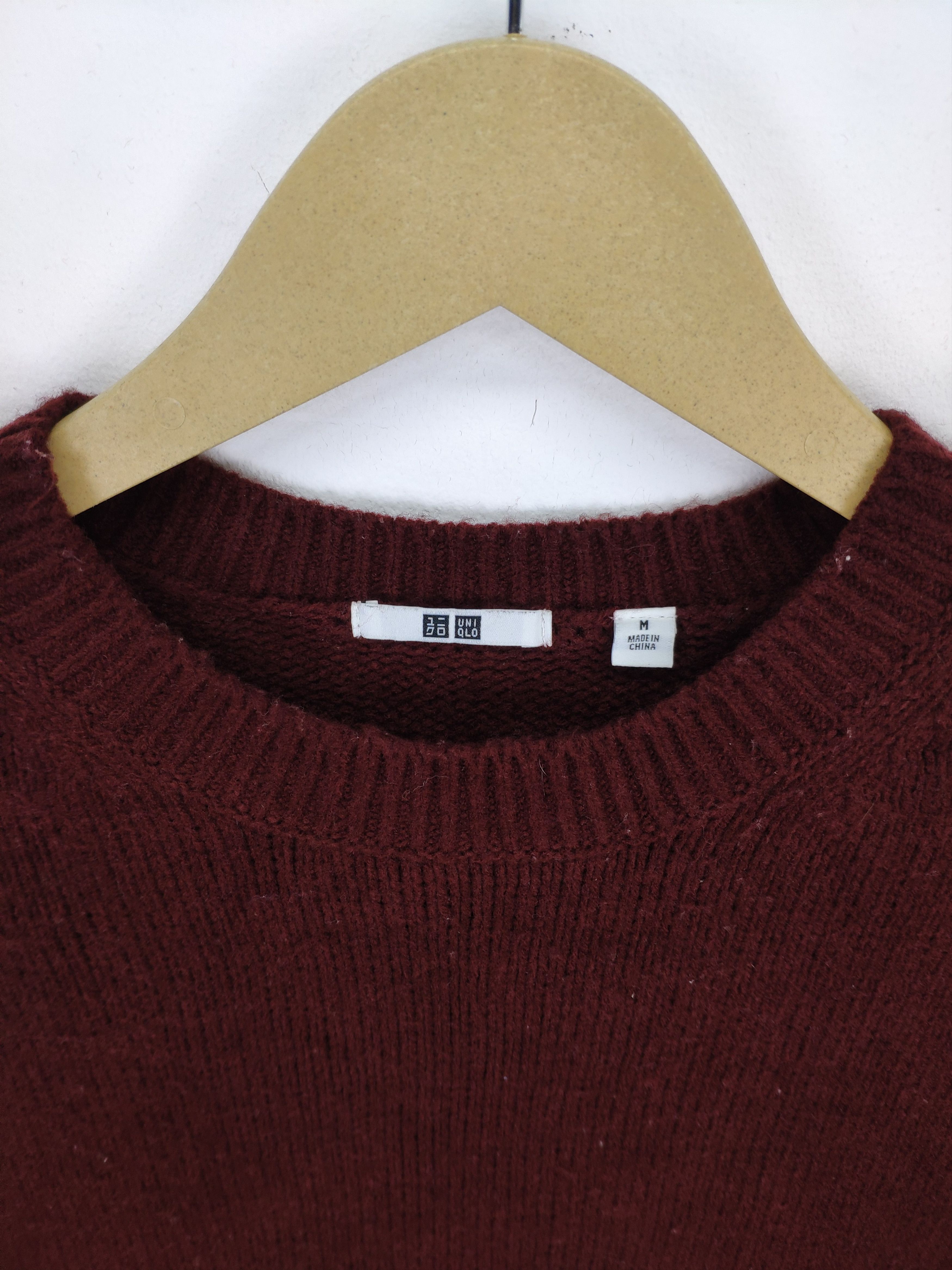Japanese Brand × Uniqlo Uniqlo Wool Sweater Crewneck Size US M / EU 48-50 / 2 - 7 Thumbnail
