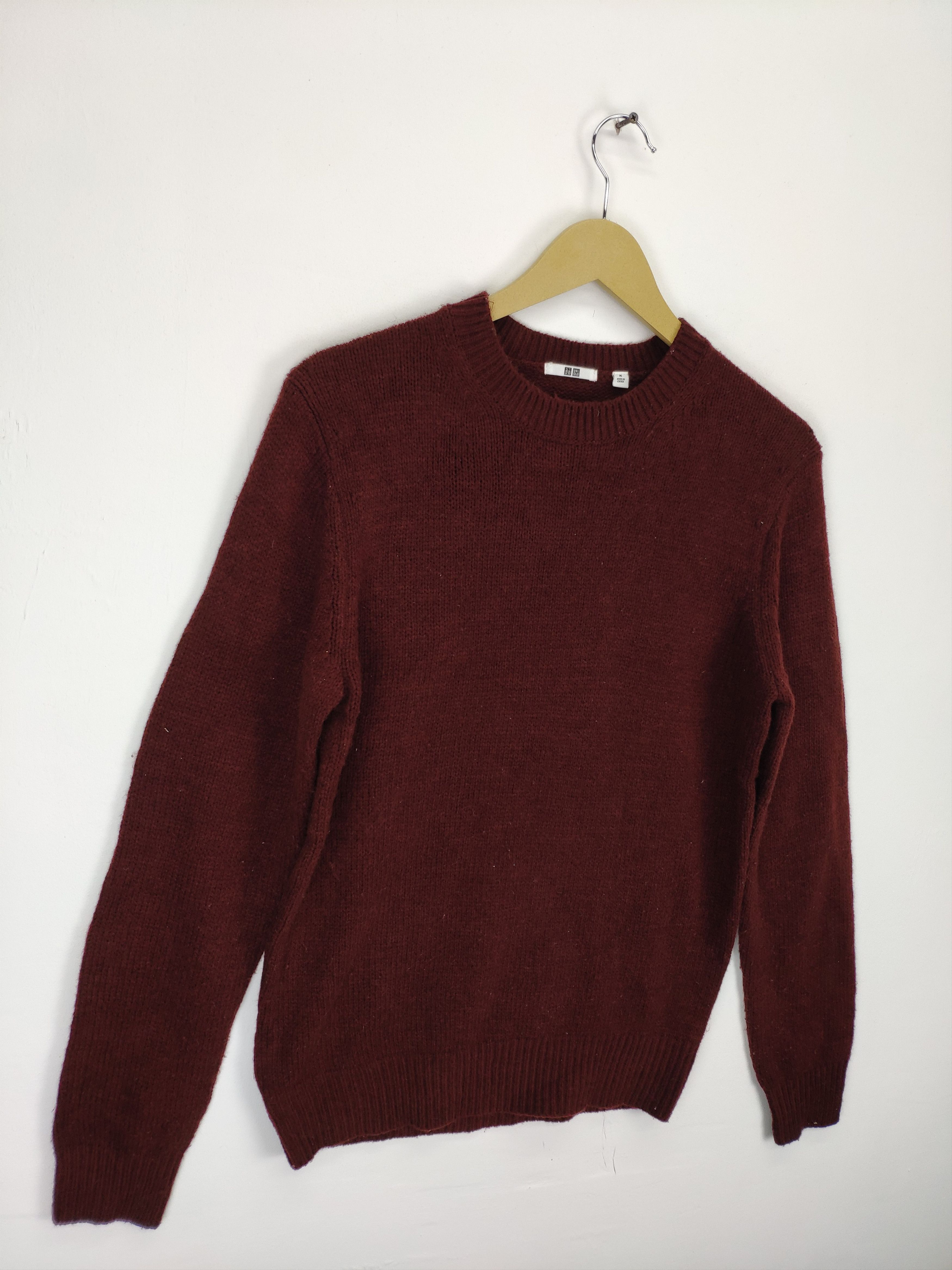 Japanese Brand × Uniqlo Uniqlo Wool Sweater Crewneck Size US M / EU 48-50 / 2 - 3 Thumbnail