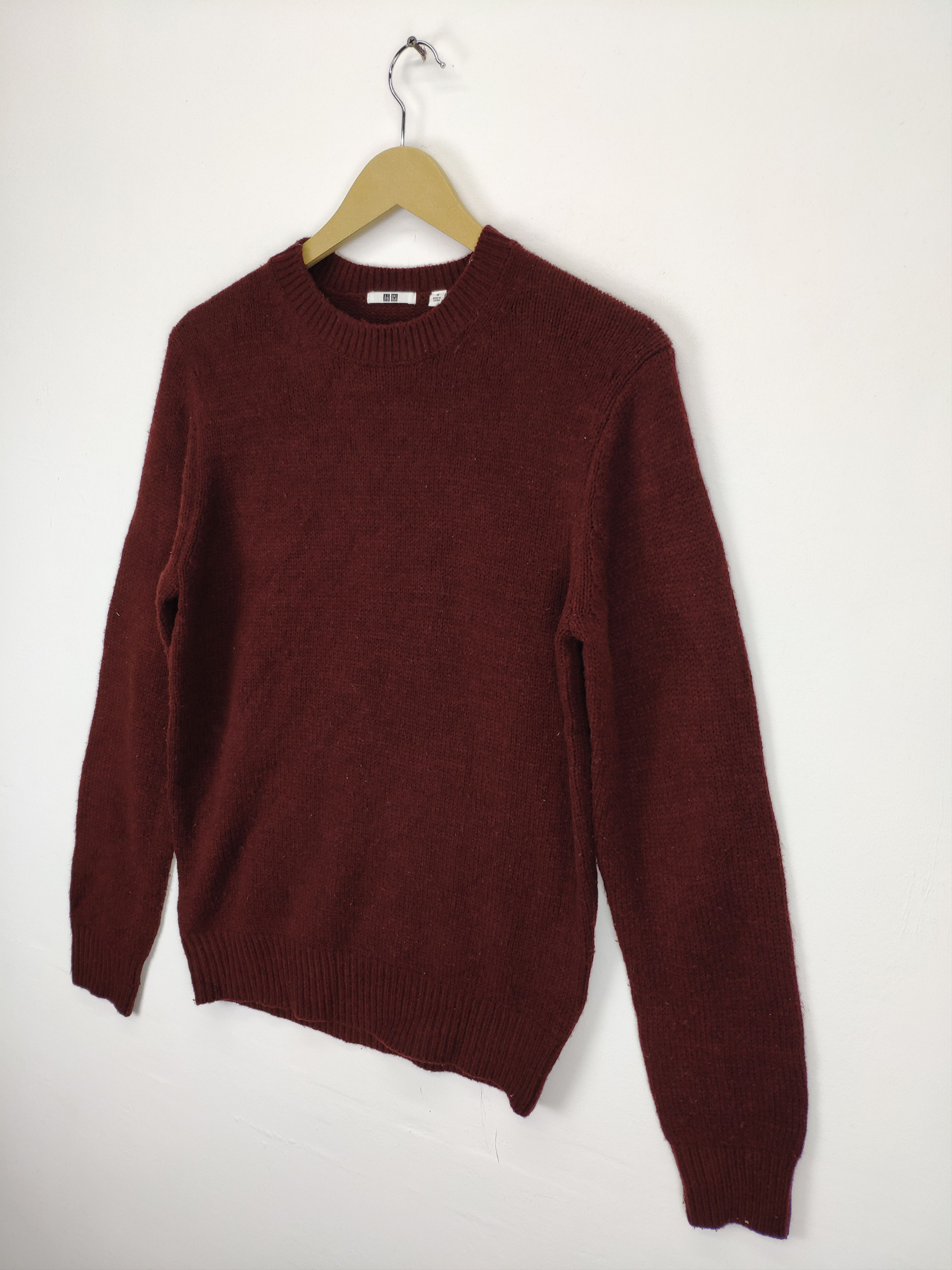 Japanese Brand × Uniqlo Uniqlo Wool Sweater Crewneck Size US M / EU 48-50 / 2 - 2 Thumbnail