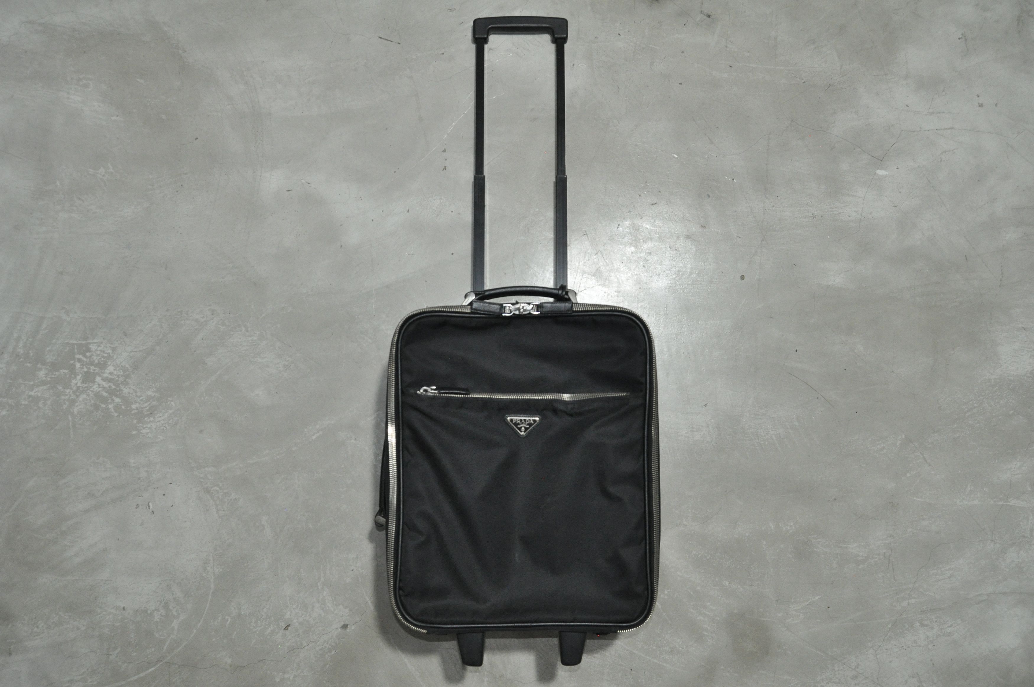 Prada Prada - S/S 10 - Saffiano-Trimmed Tessuto Trolley Size ONE SIZE - 2 Thumbnail