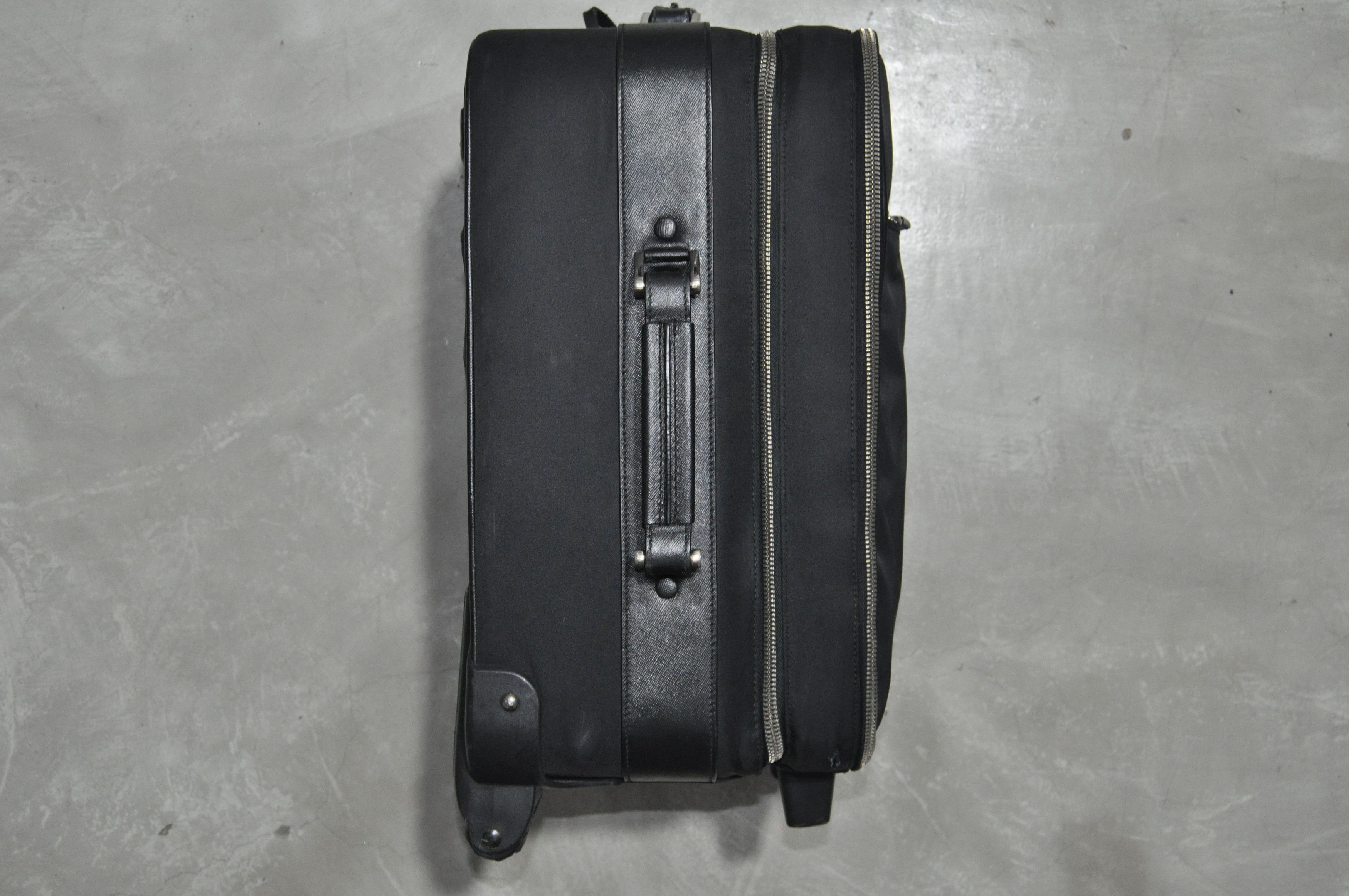 Prada Prada - S/S 10 - Saffiano-Trimmed Tessuto Trolley Size ONE SIZE - 4 Thumbnail
