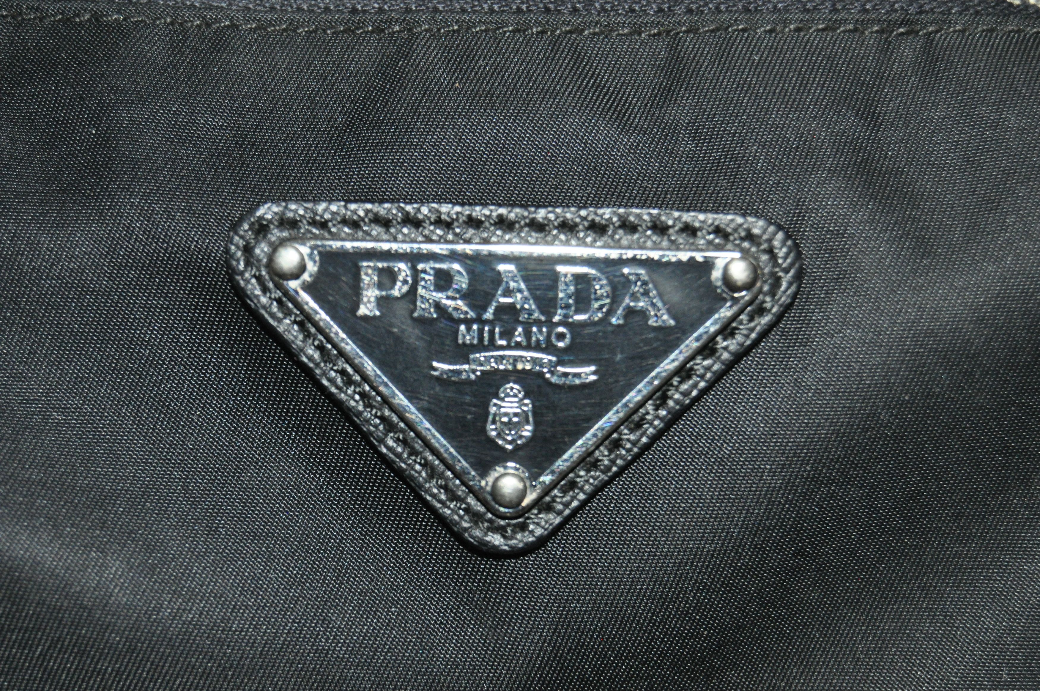 Prada Prada - S/S 10 - Saffiano-Trimmed Tessuto Trolley Size ONE SIZE - 8 Thumbnail
