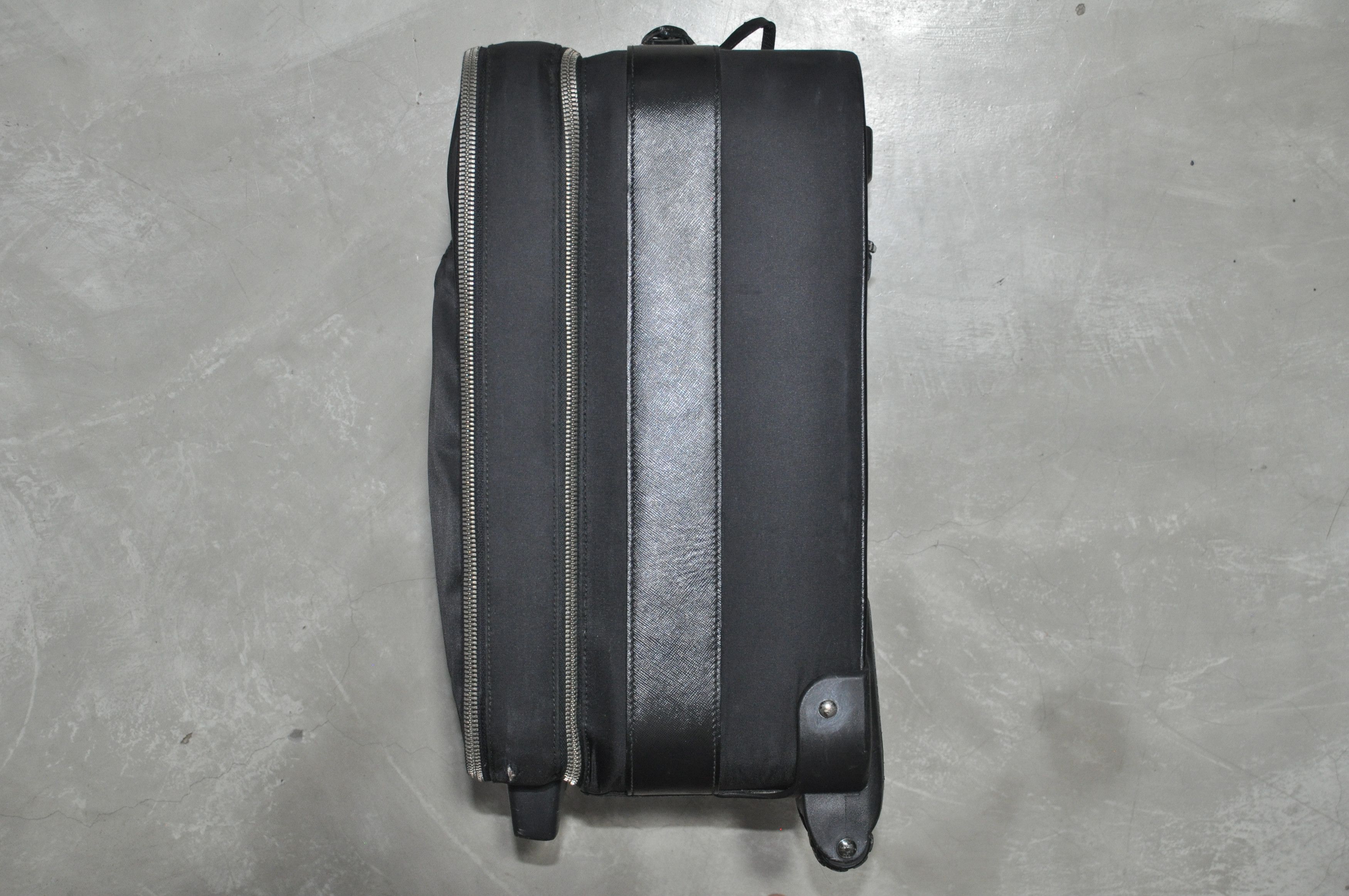 Prada Prada - S/S 10 - Saffiano-Trimmed Tessuto Trolley Size ONE SIZE - 5 Thumbnail