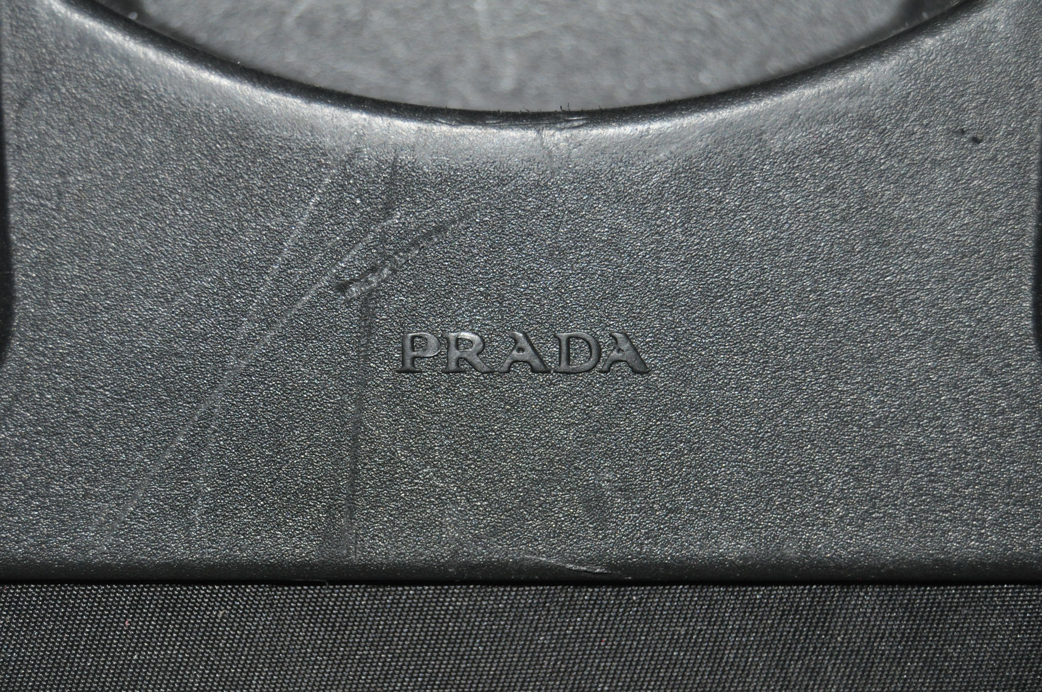 Prada Prada - S/S 10 - Saffiano-Trimmed Tessuto Trolley Size ONE SIZE - 9 Thumbnail