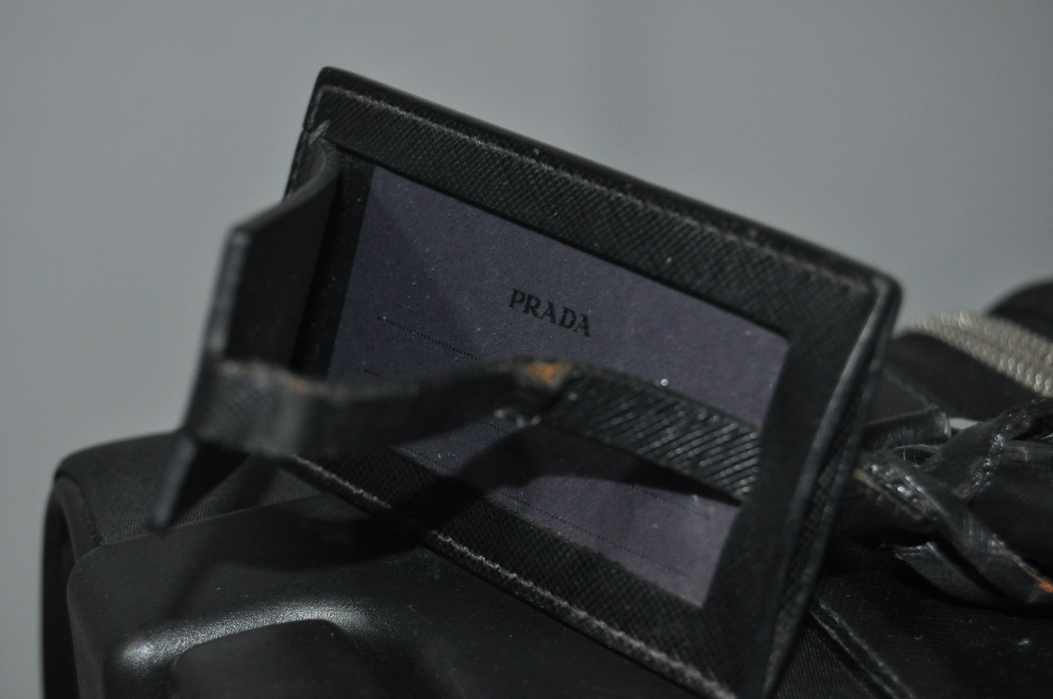 Prada Prada - S/S 10 - Saffiano-Trimmed Tessuto Trolley Size ONE SIZE - 12 Thumbnail
